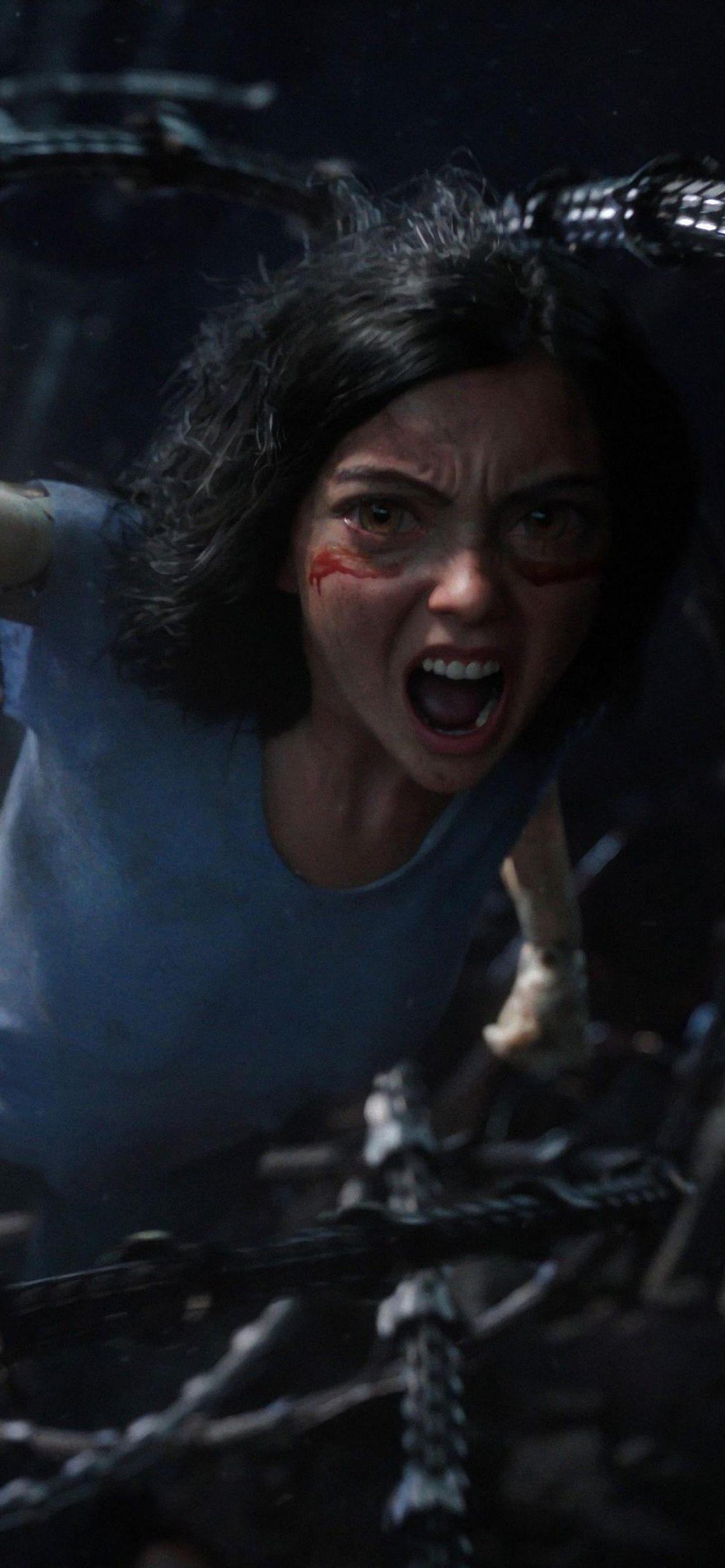 1242x2688 Alita Battle Angel 3D Desktop HD Wallpaper
