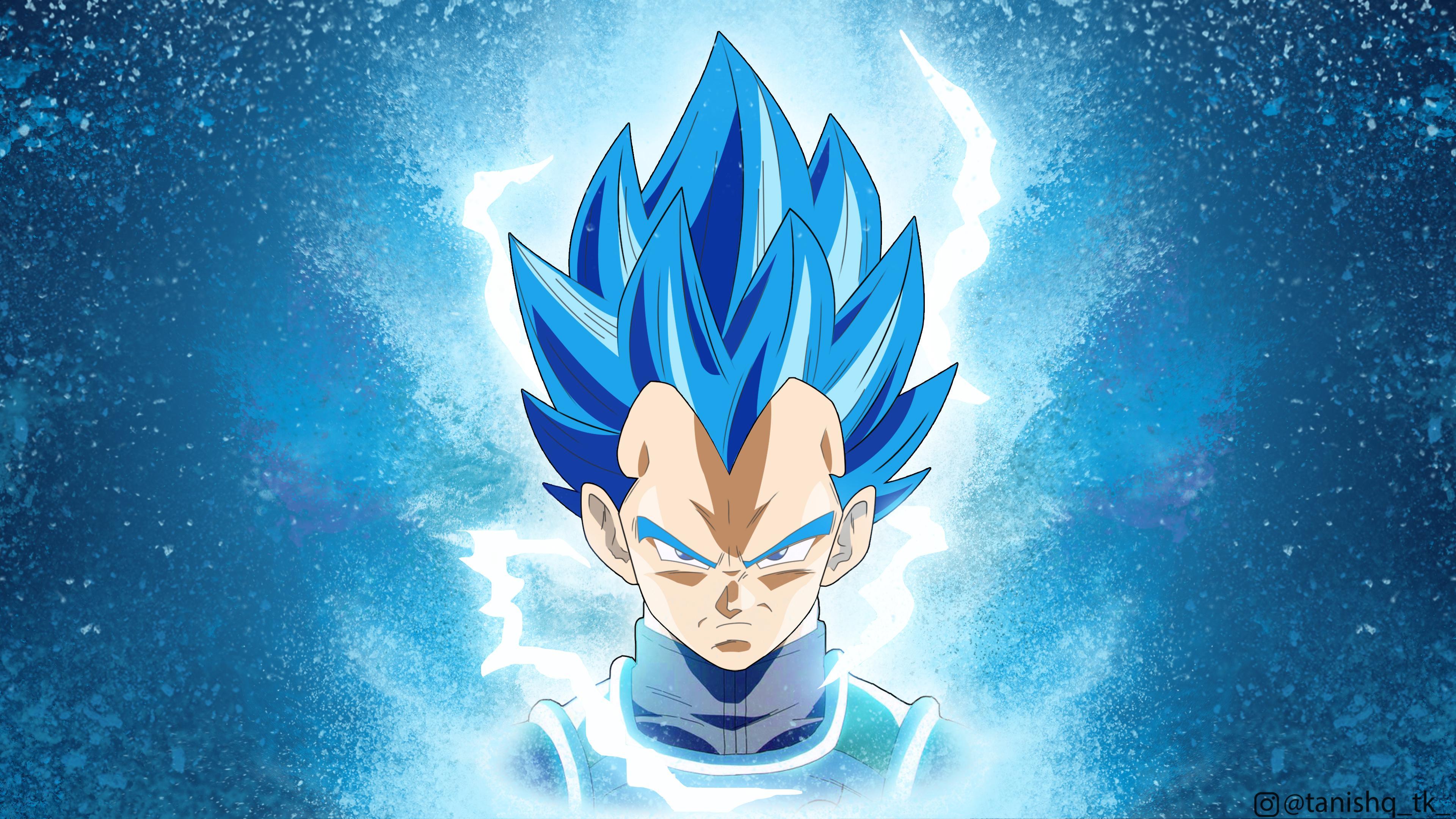 goku super saiyan royal blue