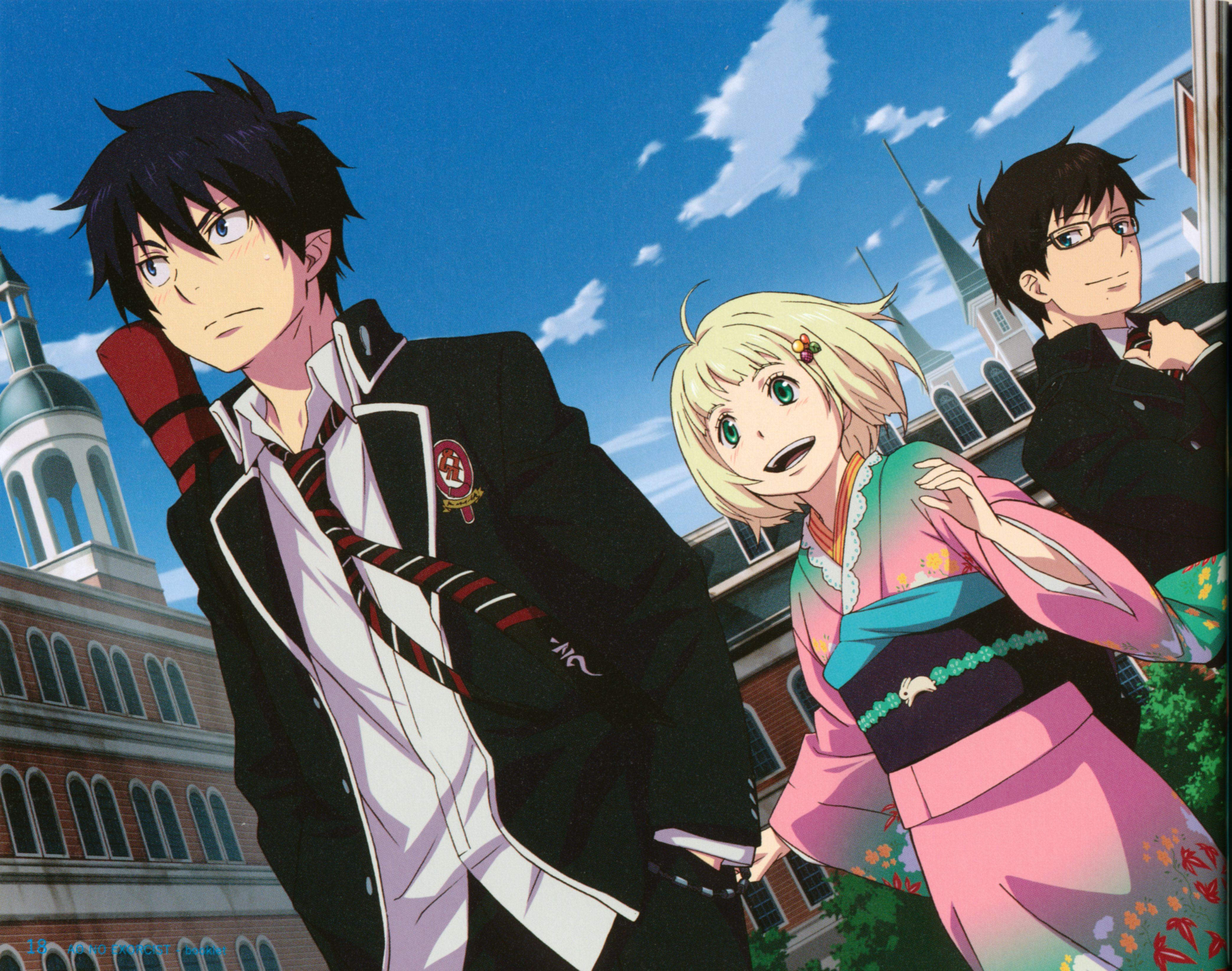 4175x3290 4K Ultra HD Blue Exorcist Wallpaper