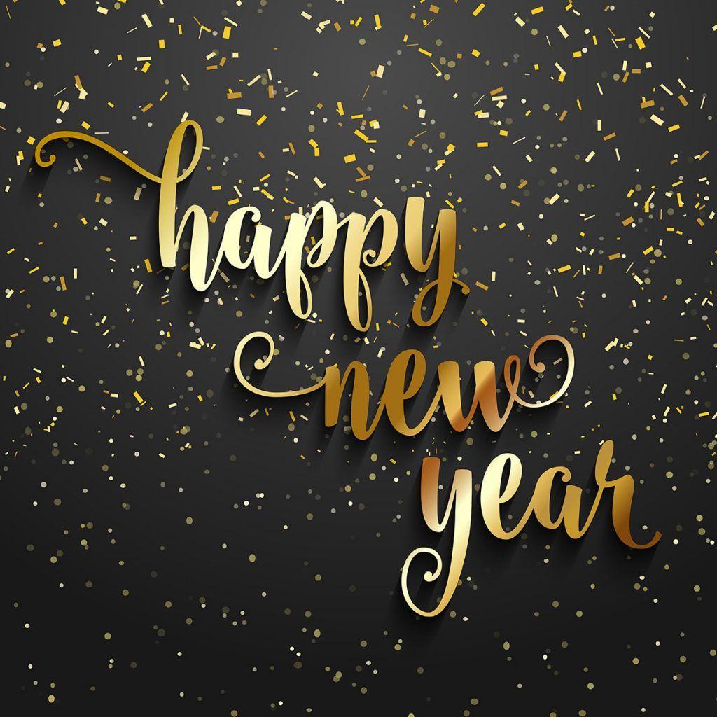 1024x1024 Happy New Year 2021 Vector Image, Wallpaper Greeting Cards