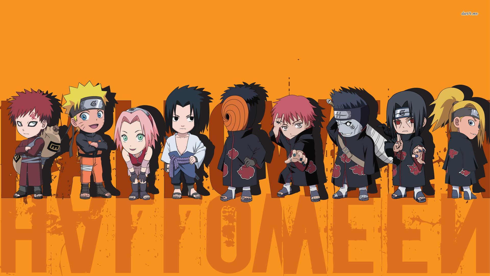 Naruto Halloween Wallpapers - Top Free Naruto Halloween Backgrounds -  WallpaperAccess