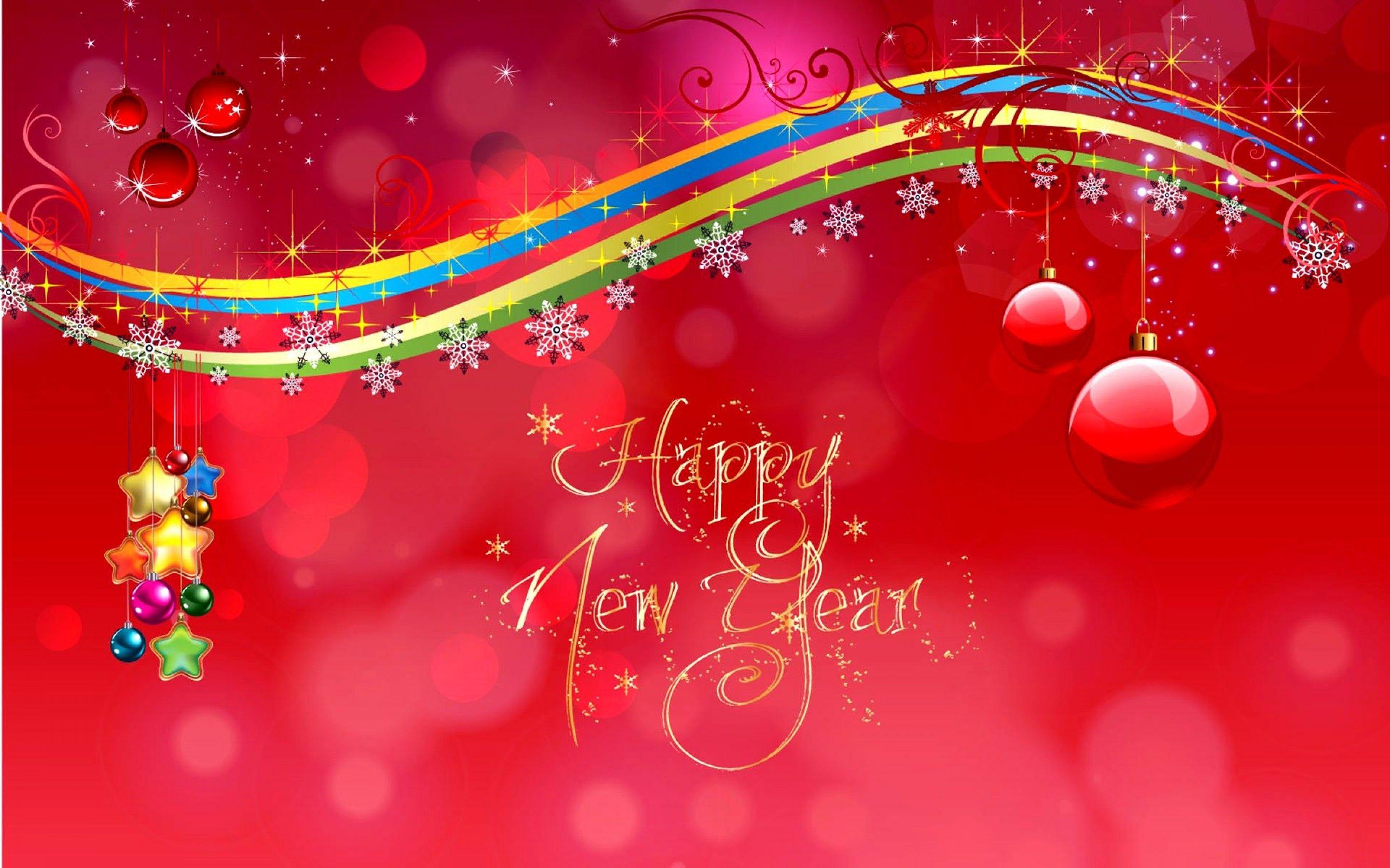 2880x1800 Happy New Year Wallpaper
