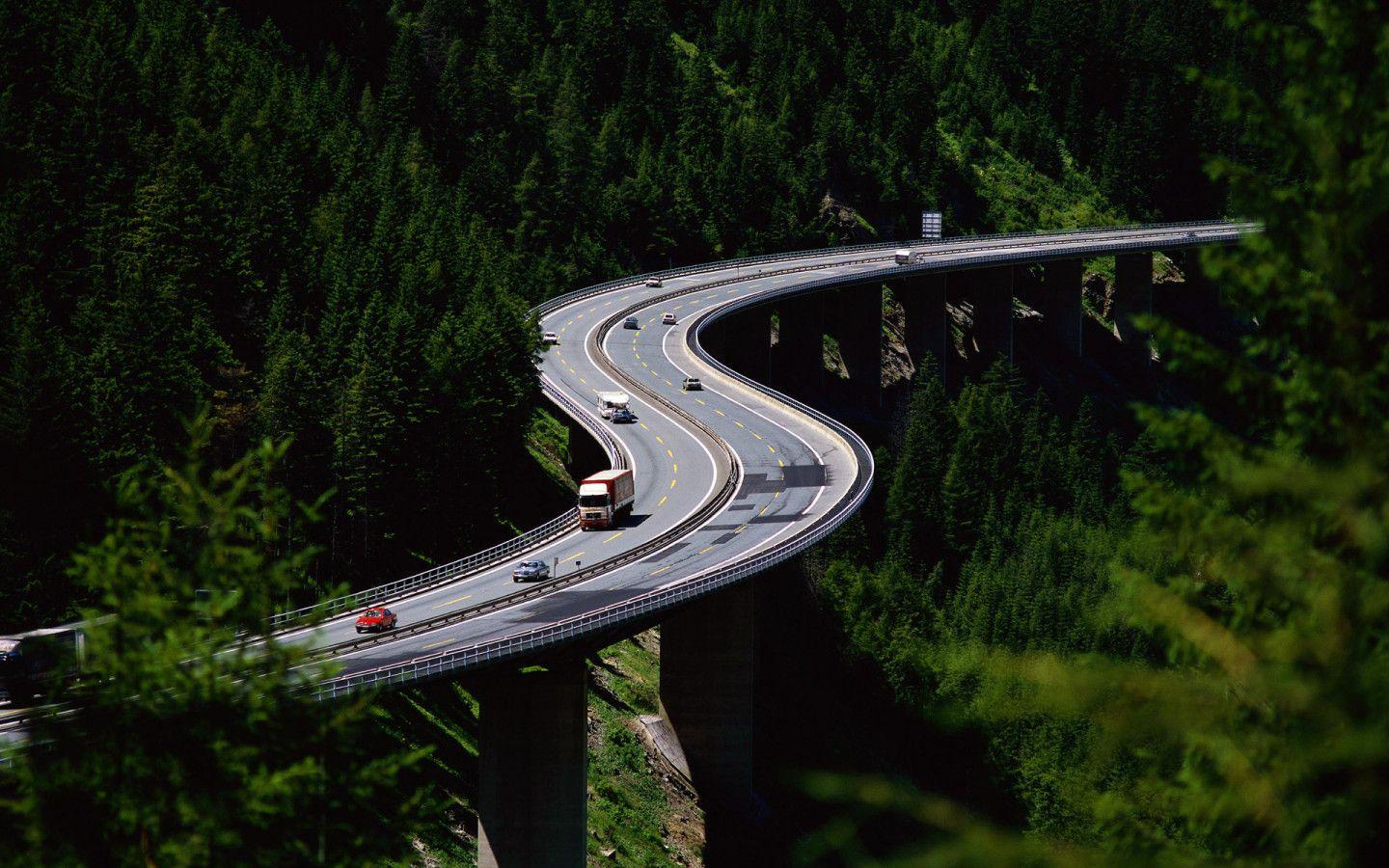 1440x900 Winding road Desktop wallpaper 1440x900