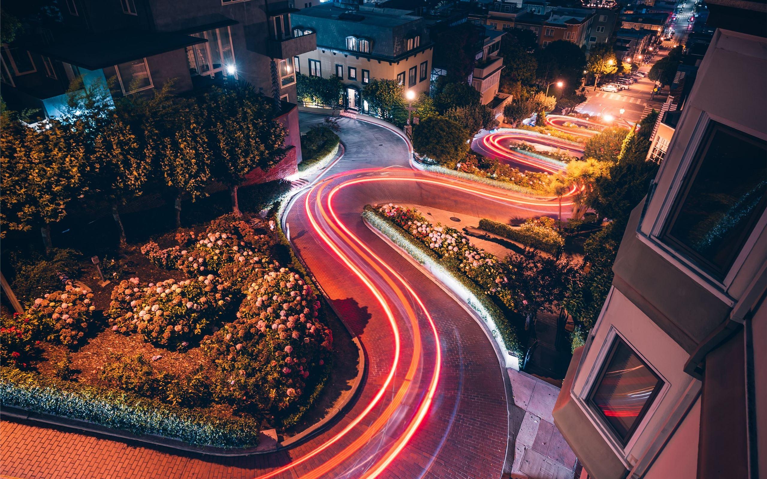 2560x1600 The Winding Road MacBook Air Wallpaper Download