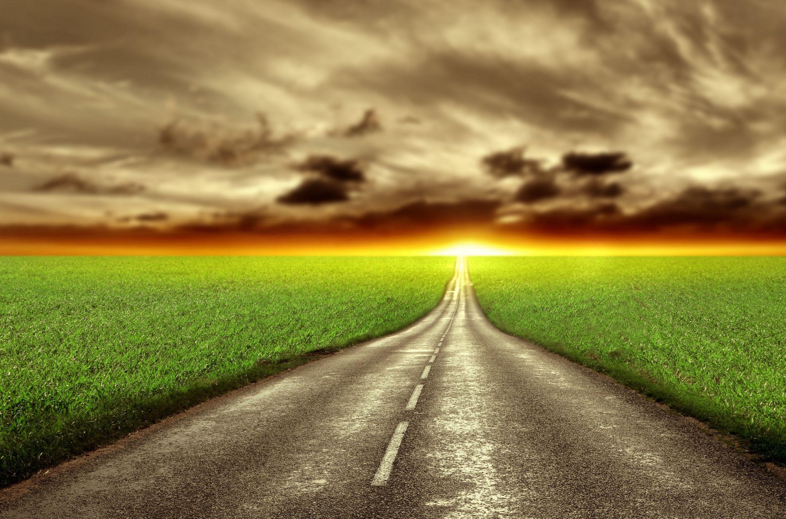2560x1690 Road clipart wallpaper image