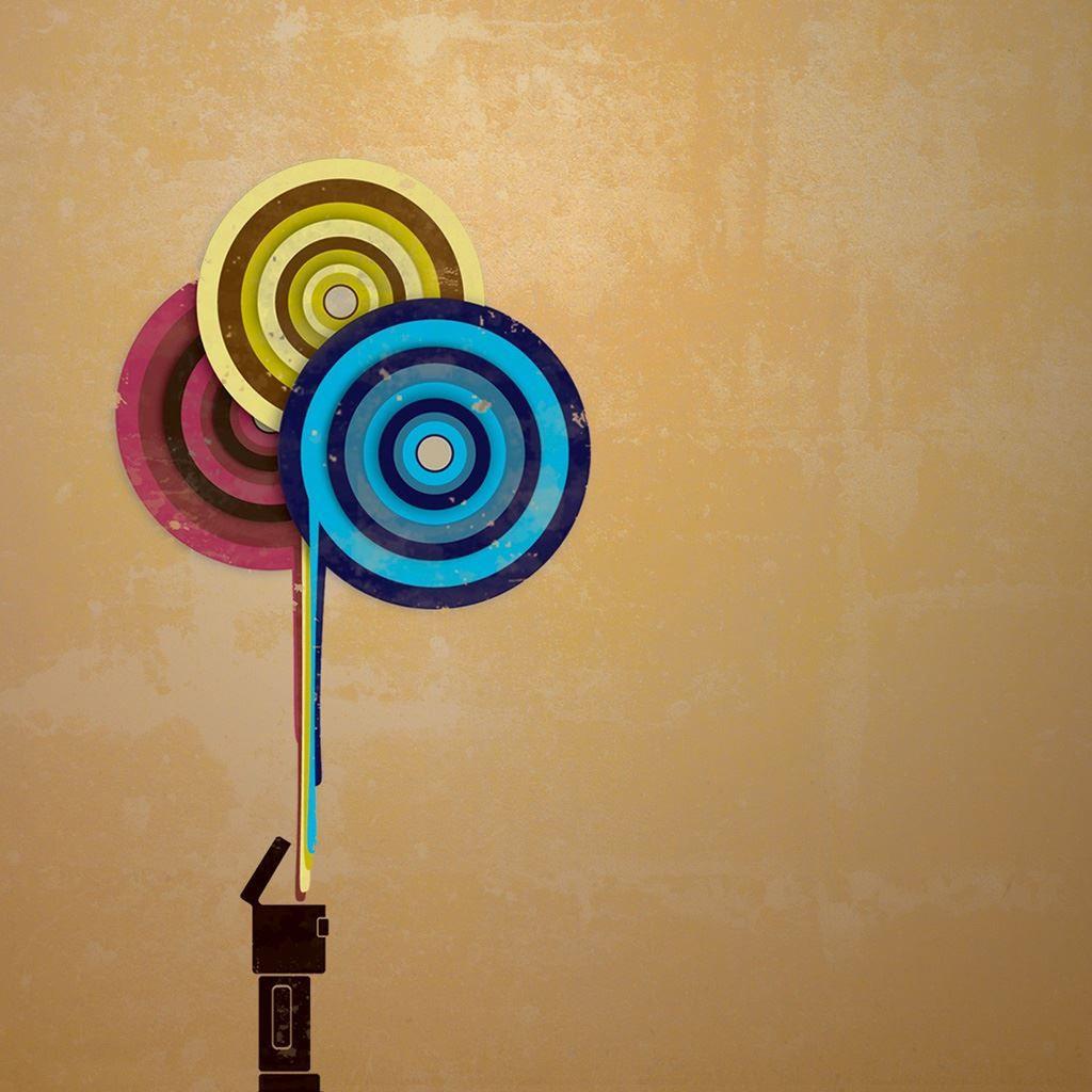 1024x1024 Flow Ideas iPad Wallpaper Free Download