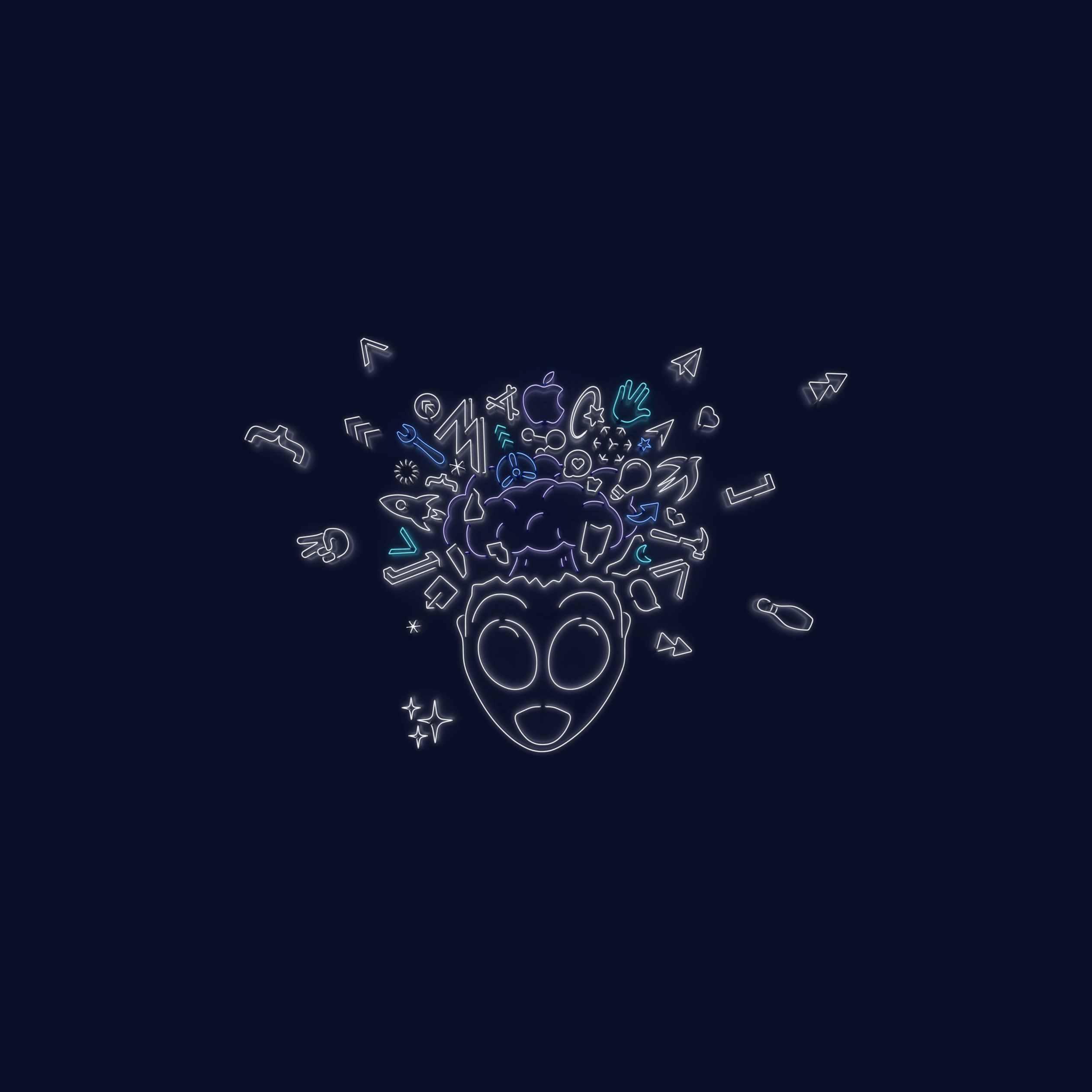 2524x2524 Wallpaper 4K Developer Ideas. Wallpaper, iPad pro wallpaper, Blue screen