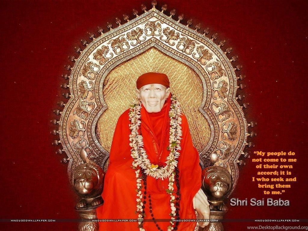 1024x768 Sai Baba Wallpaper
