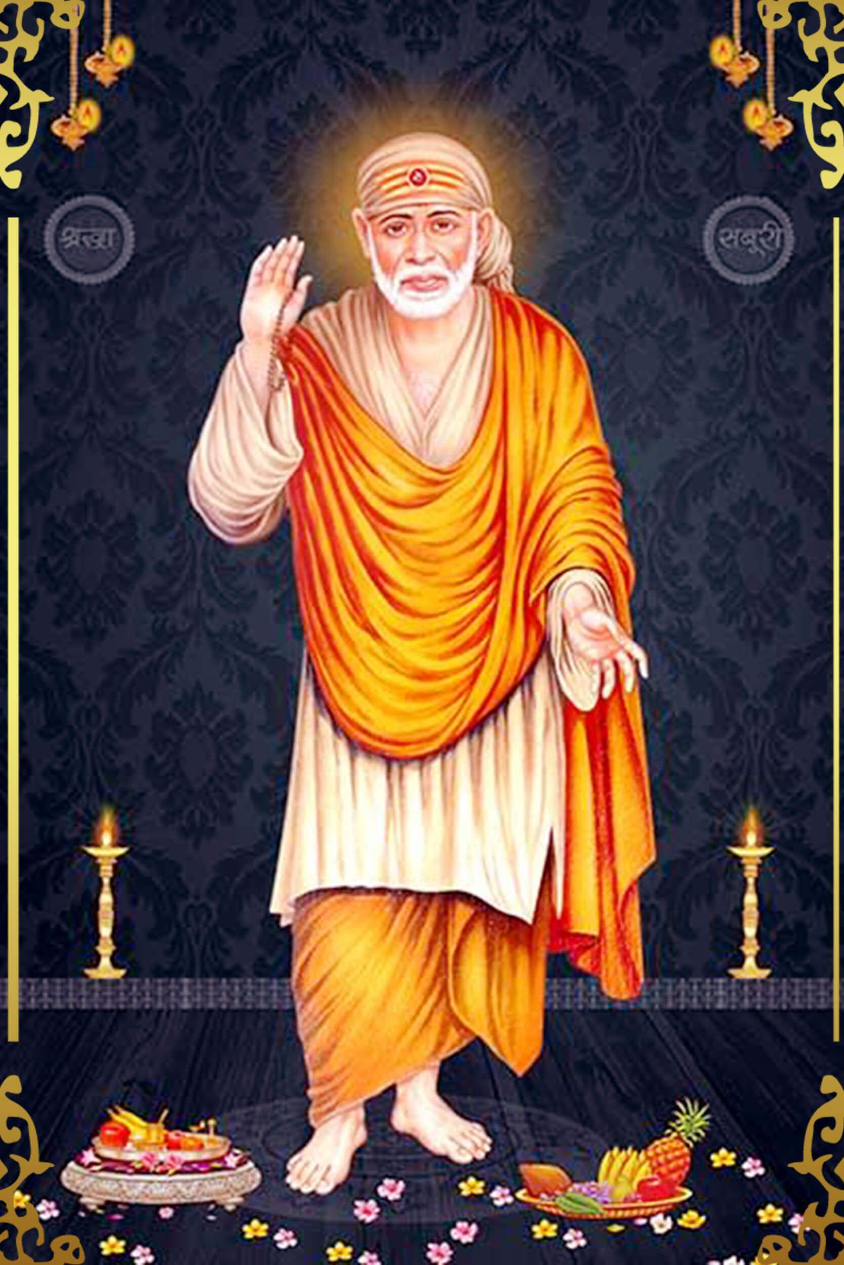 1667x2500 Sai Baba Photo. Shirdi Sai Baba Wallpaper Download. Sai Baba HD Image. Shirdi Sai Wallpaper