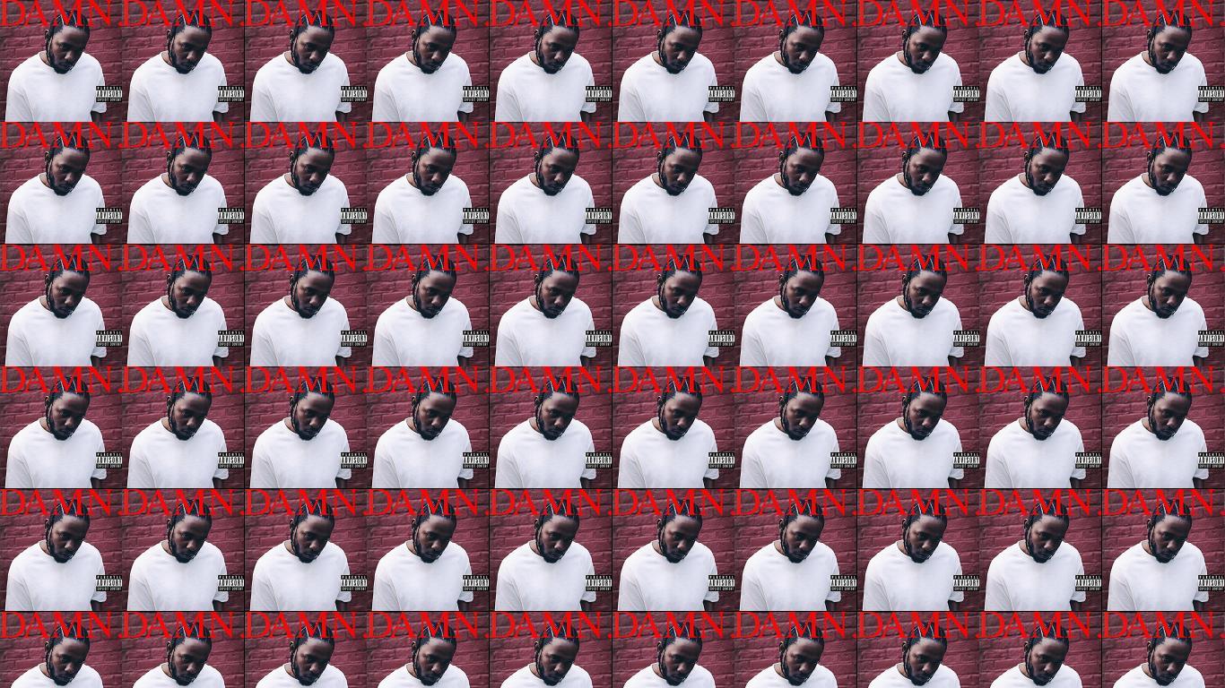1366x768 Kendrick Lamar DAMN Wallpaper « Tiled Desktop Wallpaper
