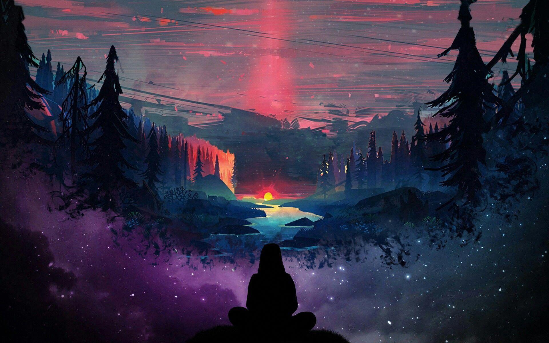 1920x1200 Peace is our gift to each other. made in photohop. #PhotoshopWallpaper. Photohop wallpaper, Desktop wallpaper art, Aesthetic desktop wallpaper