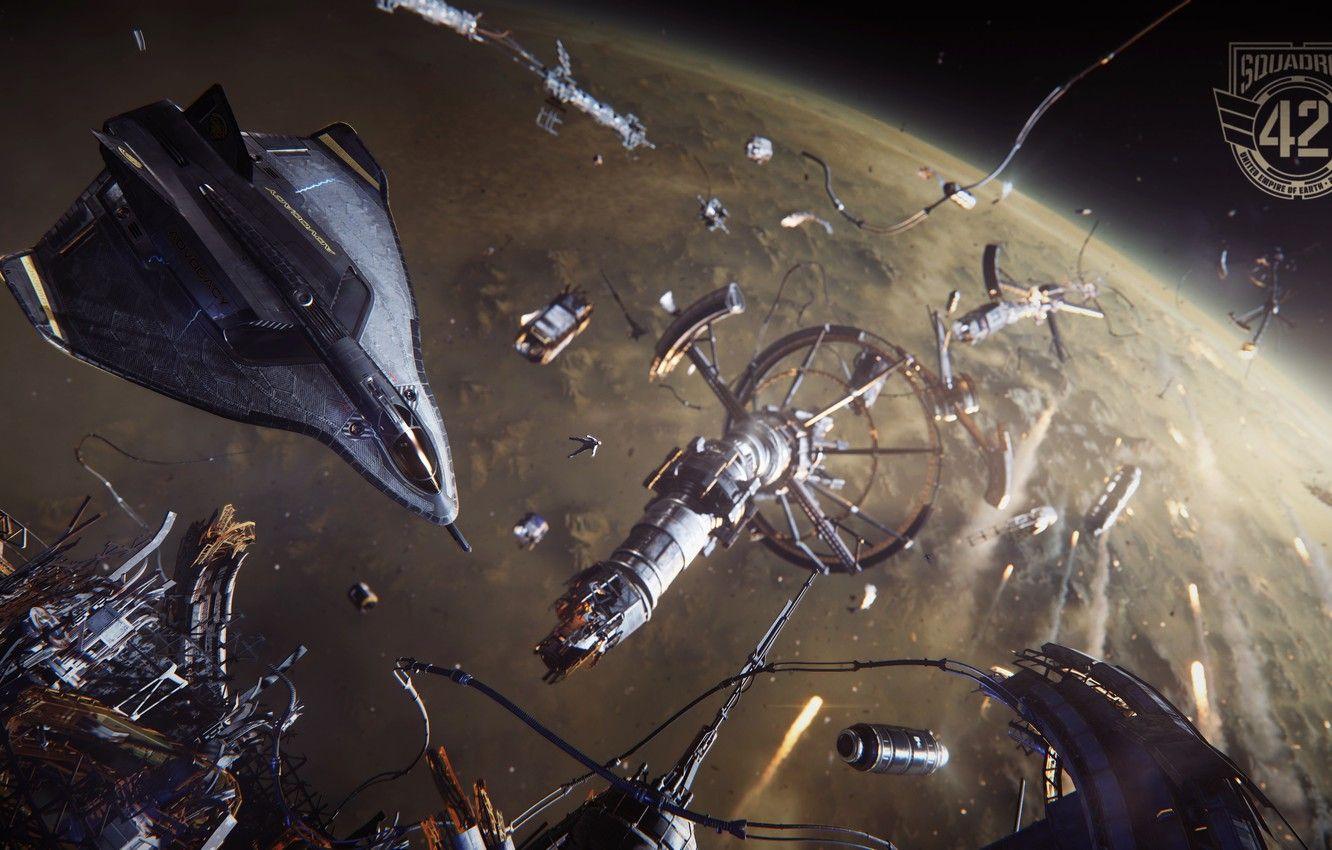 1332x850 Wallpaper Star Citizen, Avenger, Aegis, Advocacy, Squadron - for desktop, section игры