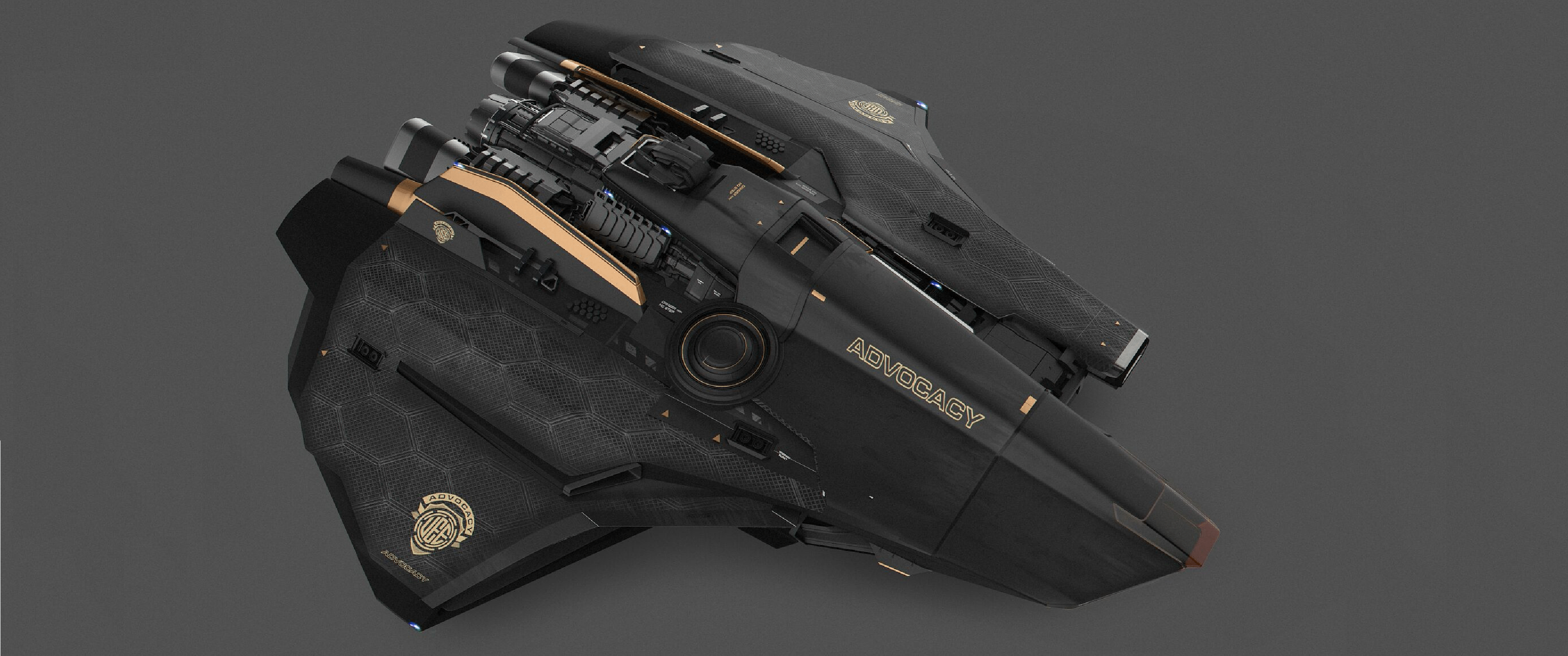 3440x1440 Star Citizen Crusader Industries Mercury Star Runner [3440 x 1440]