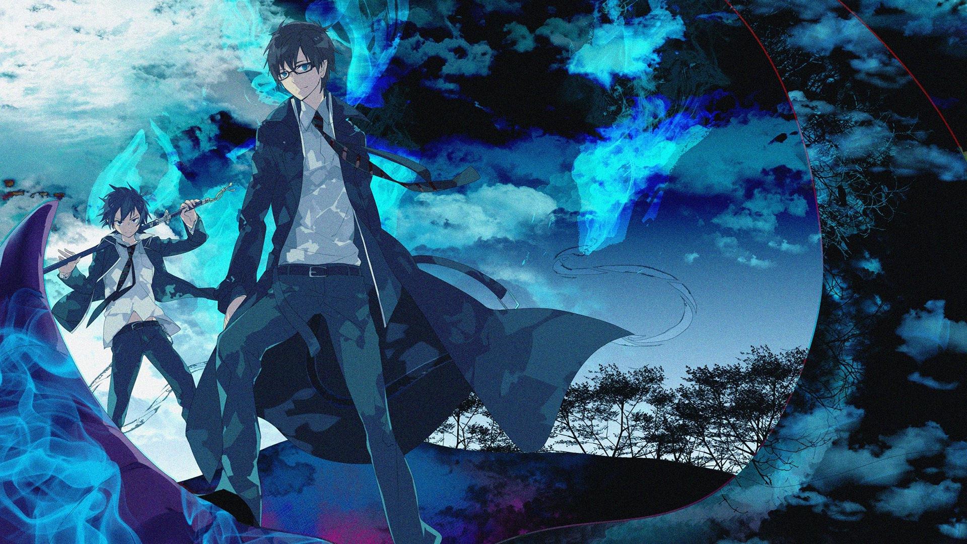 1920x1080 Yukio and Rin Okumura Ao No Exorcist. Wallpaper