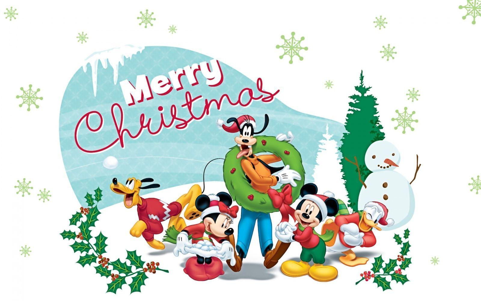 Merry Christmas Disney Wallpapers - Top Free Merry Christmas Disney  Backgrounds - WallpaperAccess