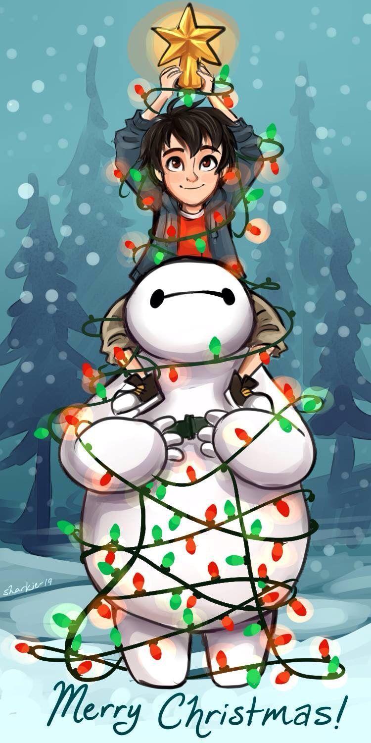750x1500 Disney Pixar Christmas Wallpaper