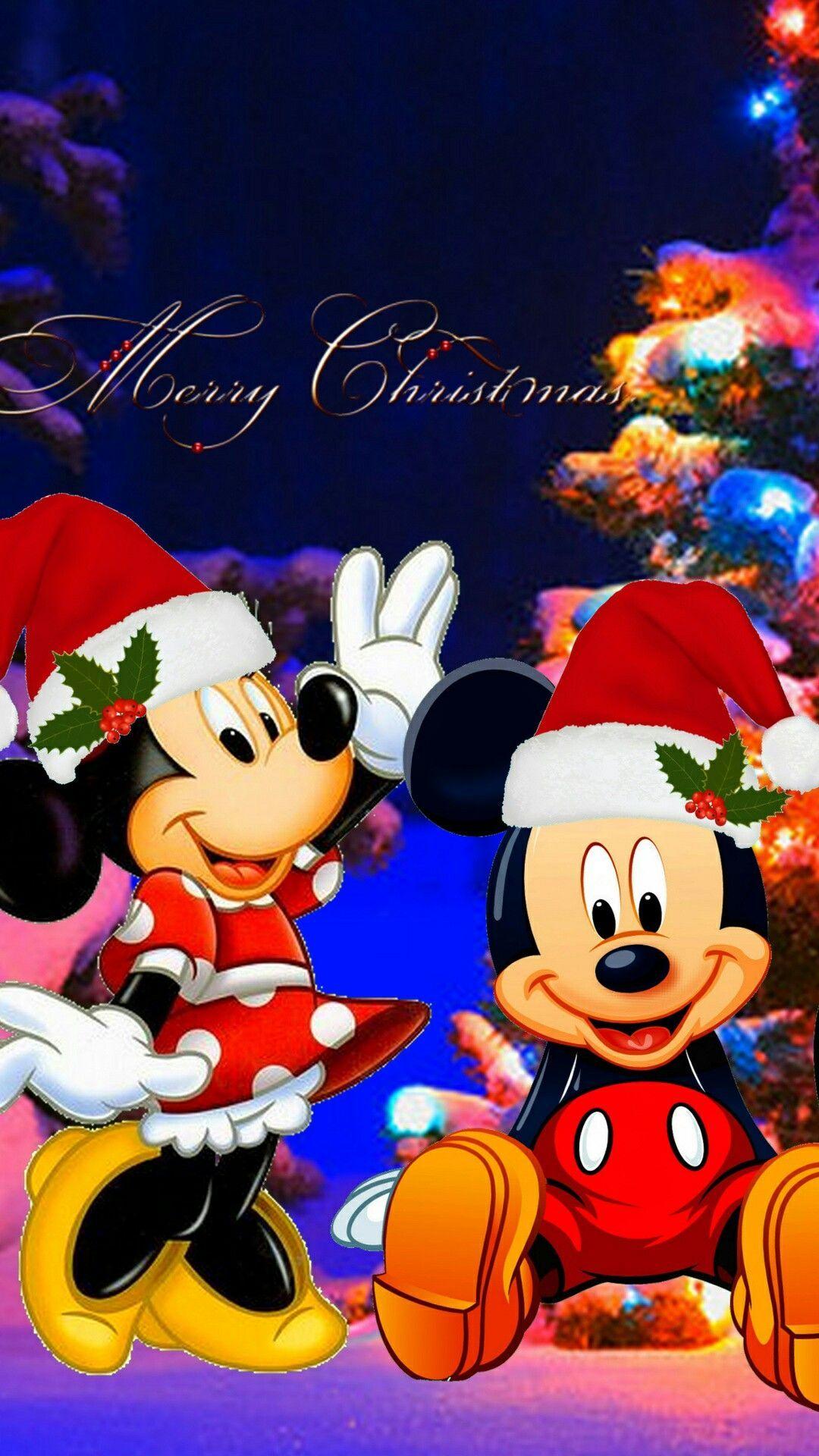 1080x1920 Disney. Disney merry christmas, Mickey mouse christmas, Disney artwork