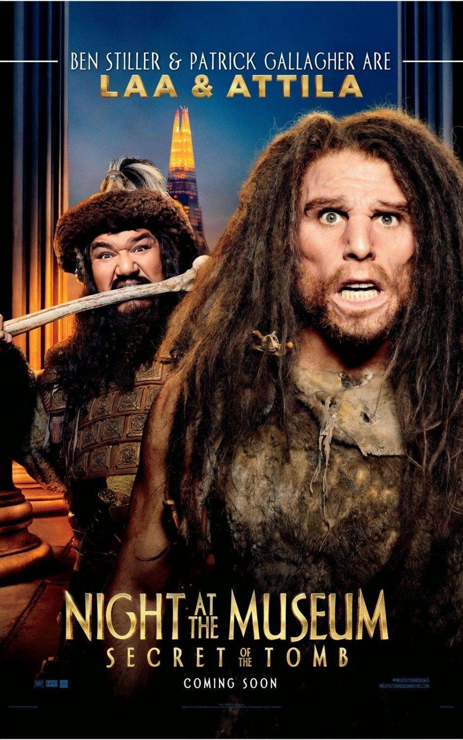 939x1500 Night at the Museum: Secret of the Tomb (2014). Night at the museum, Museum movie, Movie posters