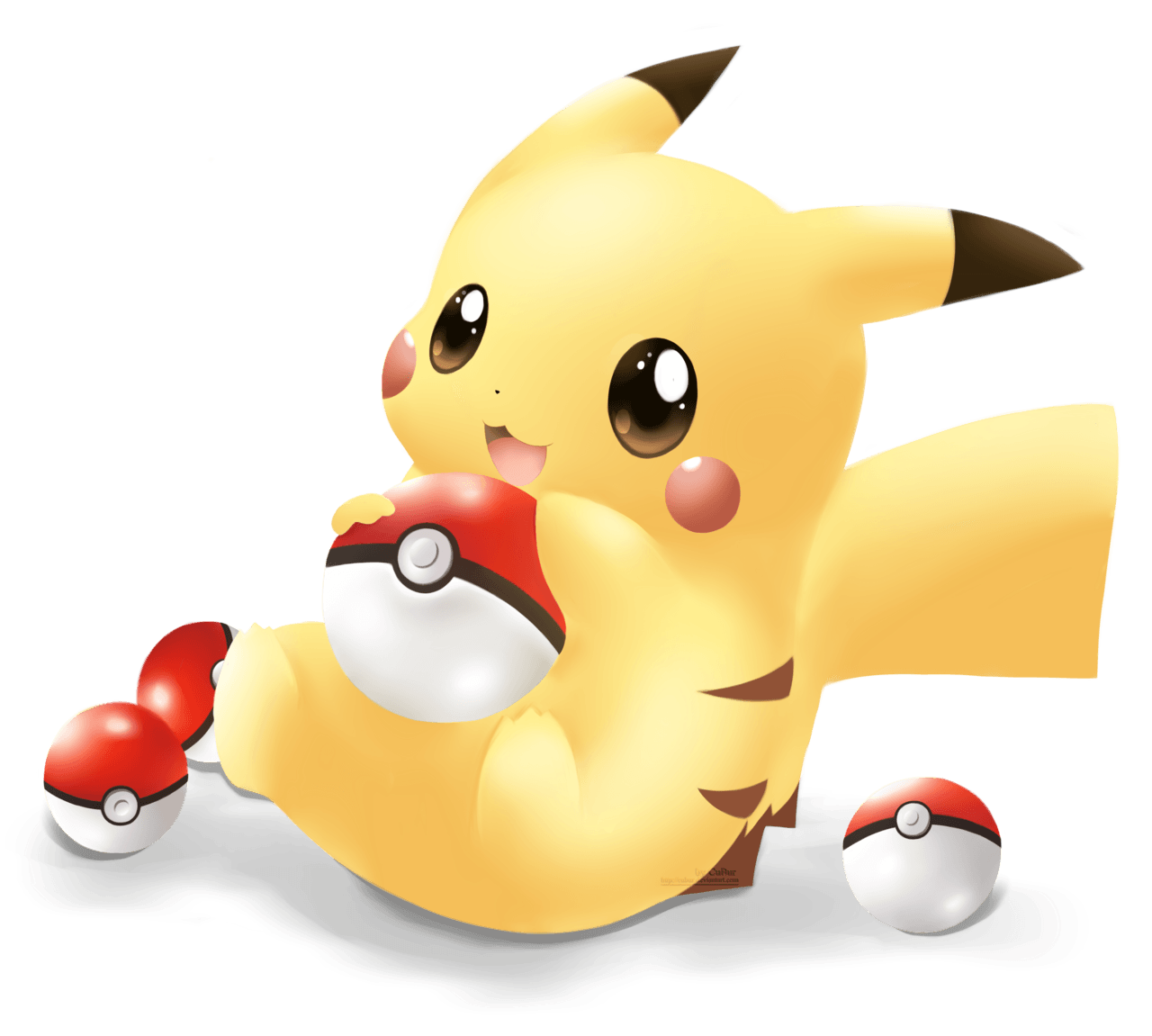 1280x1151 Fat Pikachu Wallpaper