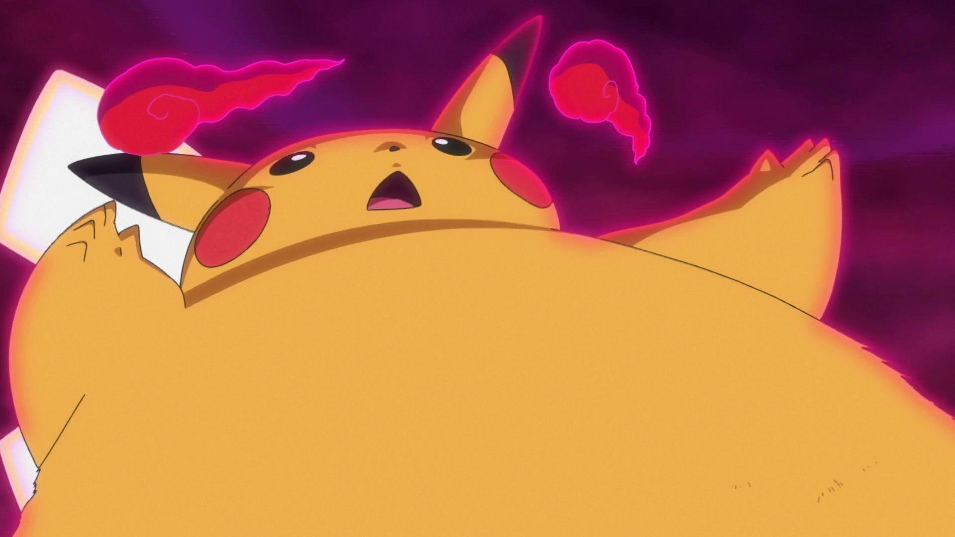 1920x1080 Ash's Pikachu Gigantamax Evolved in the Anime and Was a Big Boy Again