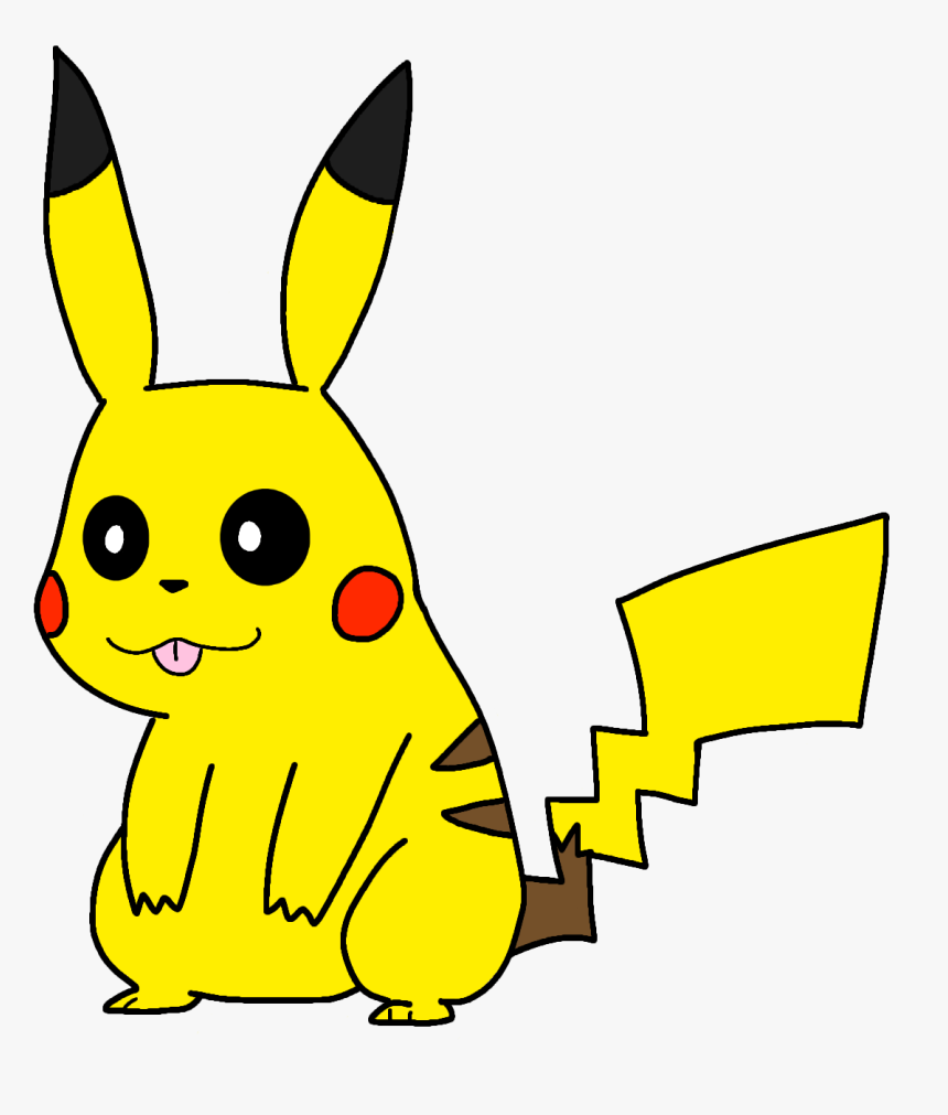 860x1011 Pikachu Drawing Pikachudrawing Pokemon Fat Chun, HD Png Download, Transparent Png Image