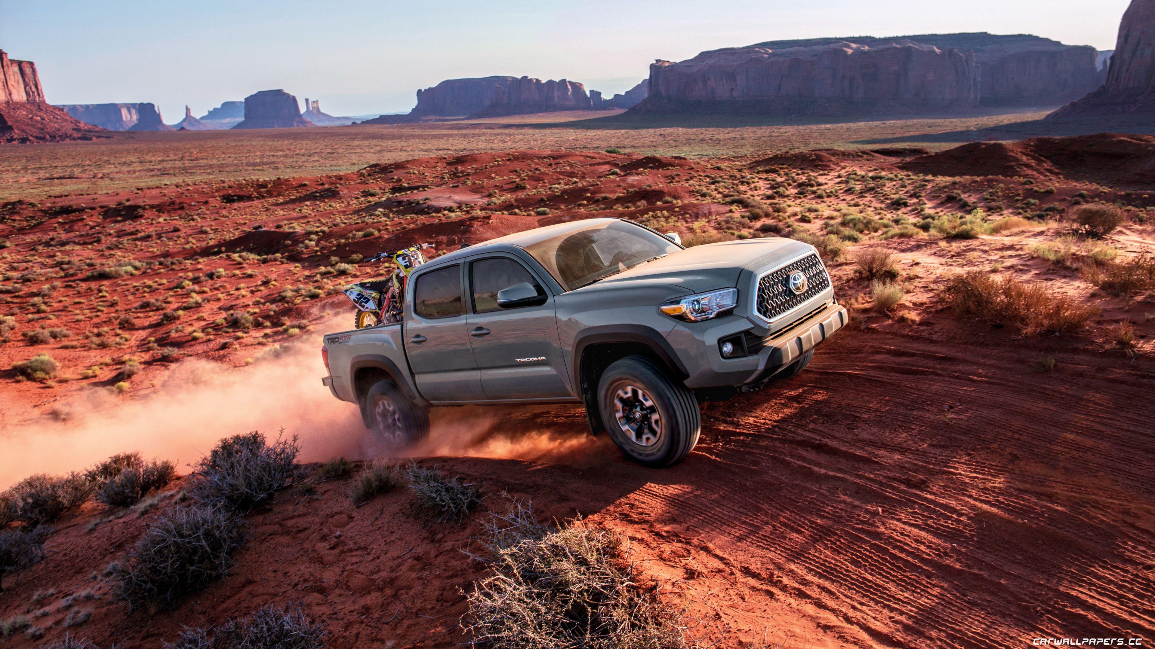 3840x2160 Cars Desktop Wallpaper Toyota Tacoma TRD Off Road Double Cab