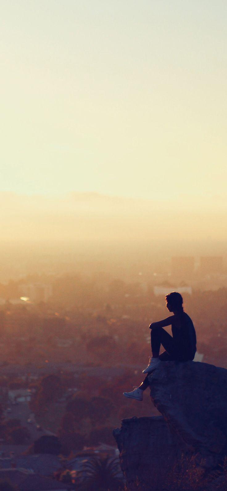 736x1593 Mountains Sunrise Mist Sky iPhone Wallpaper