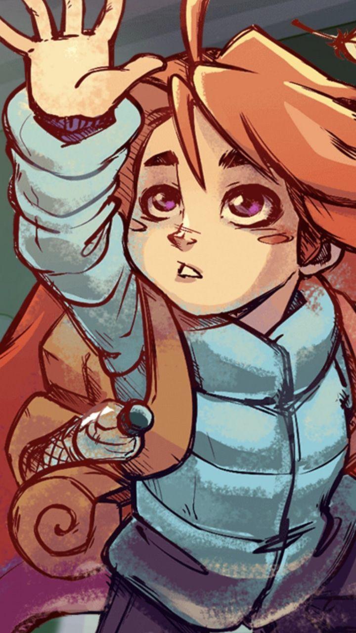 720x1280 Red head, girl, Celeste, game, video game, 720x1280 wallpaper. Nerd games, Game art, Indie games