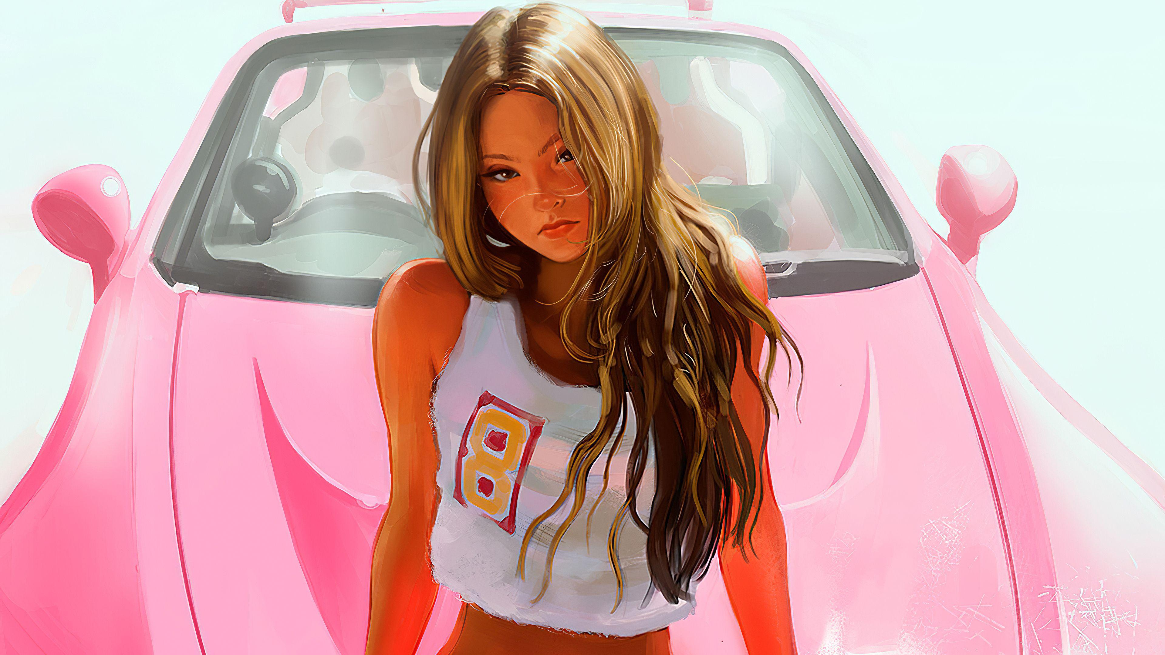 3840x2160 Pink Vibes Laptop Full HD 1080P HD 4k Wallpaper, Image, Background, Photo and Picture