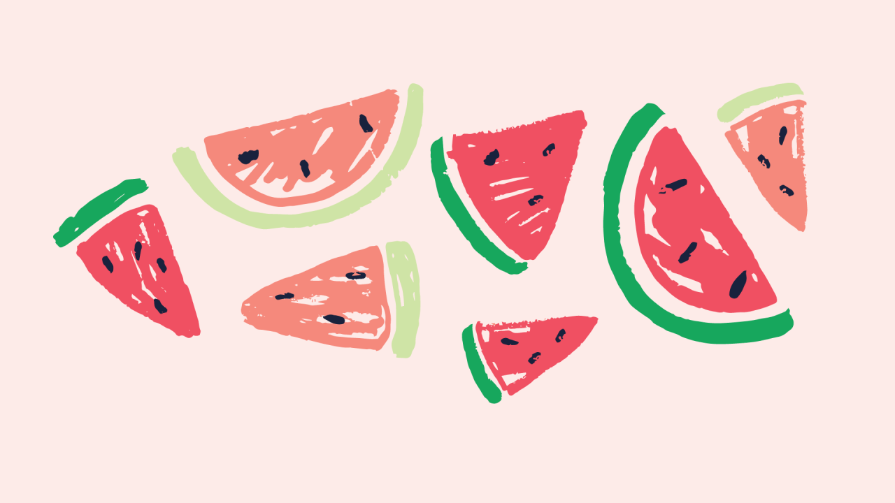 Cartoon Watermelon Wallpapers - Top Free Cartoon Watermelon Backgrounds