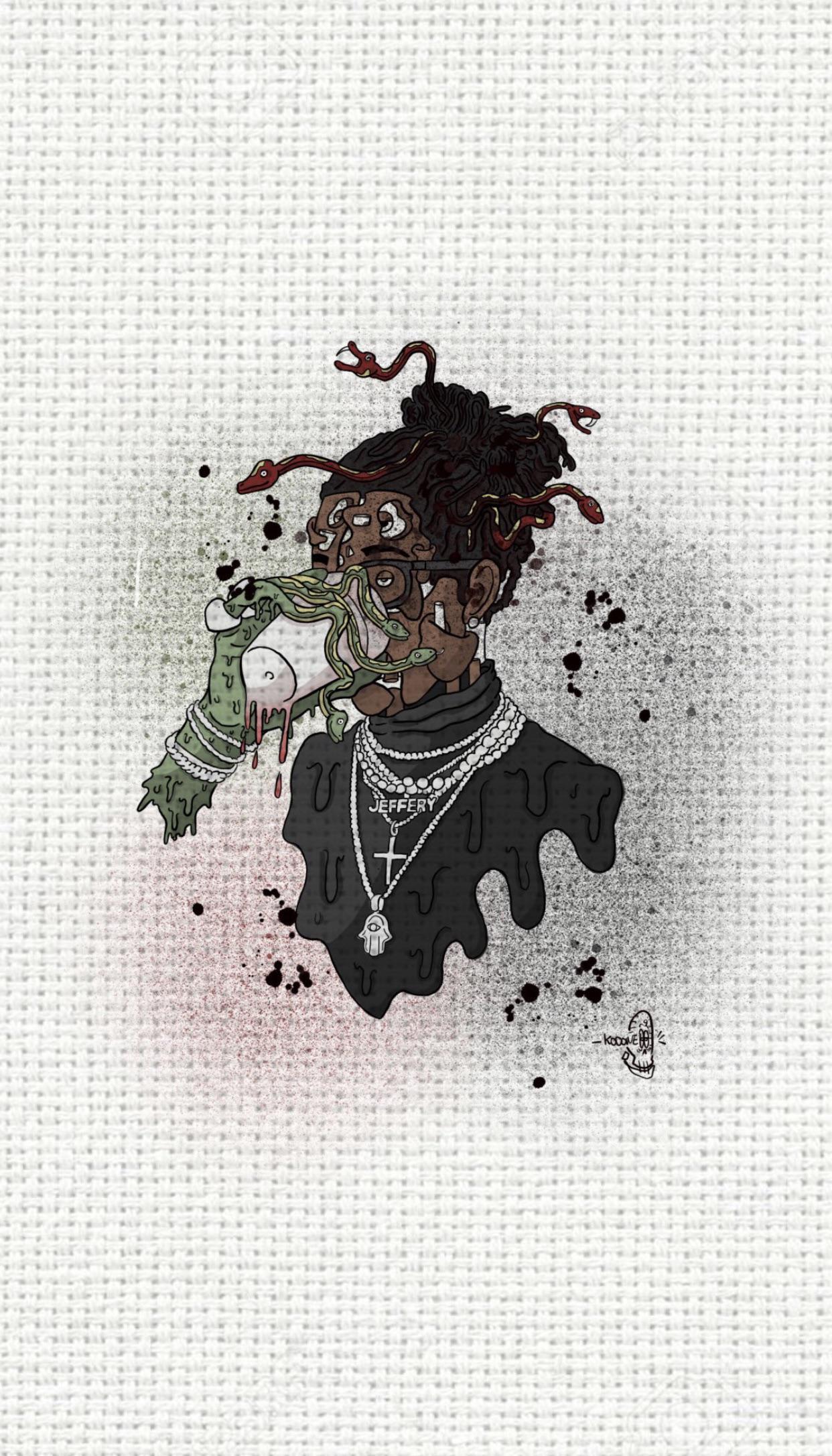 1242x2173 Young Thug Wallpaper