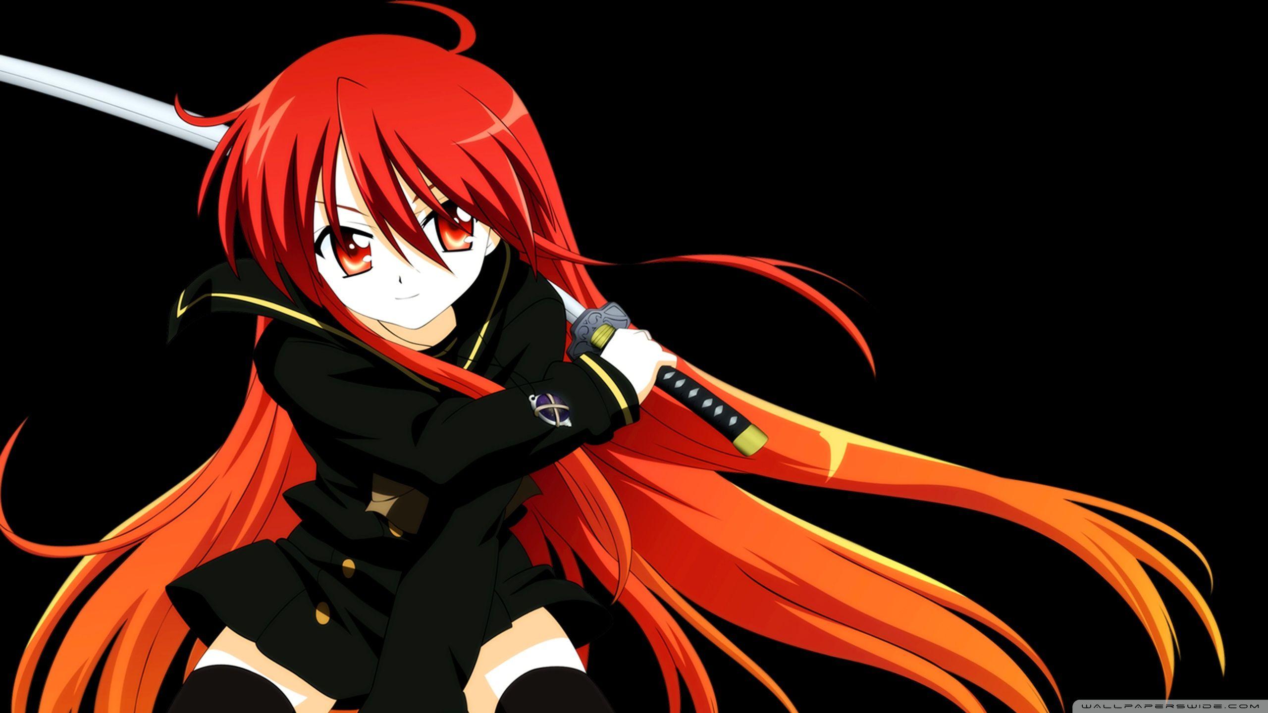 2560x1440 Samurai Girl Anime ❤ 4K HD Desktop Wallpaper for 4K Ultra HD TV