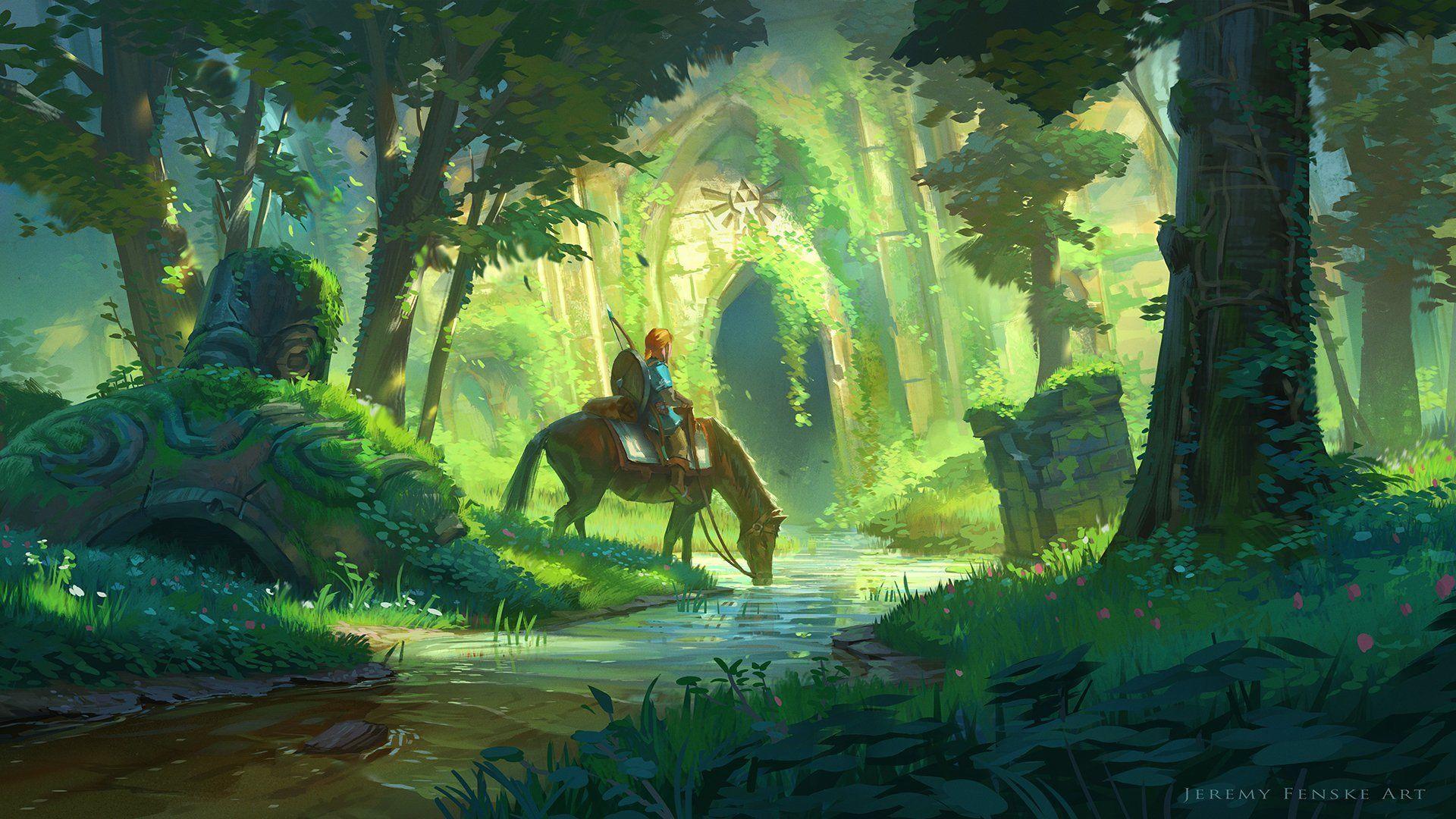1920x1080 The Legend Of Zelda BOTW Wallpaper