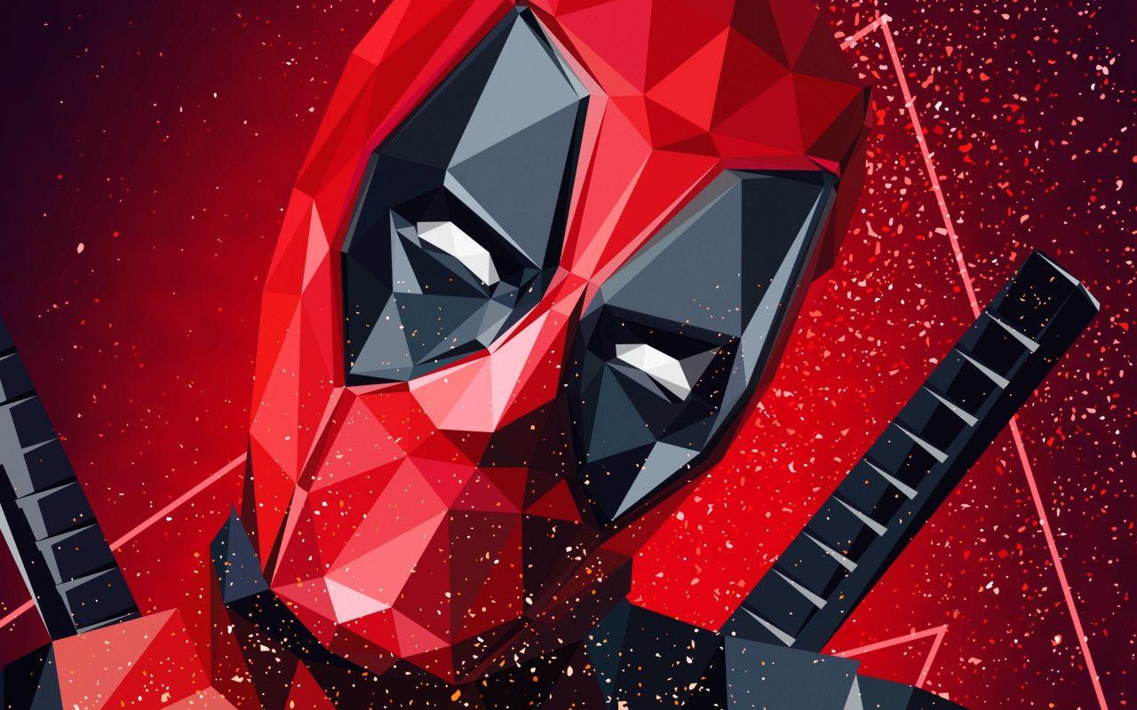 1280x800 Download wallpaper: Deadpool digital art 1280x800