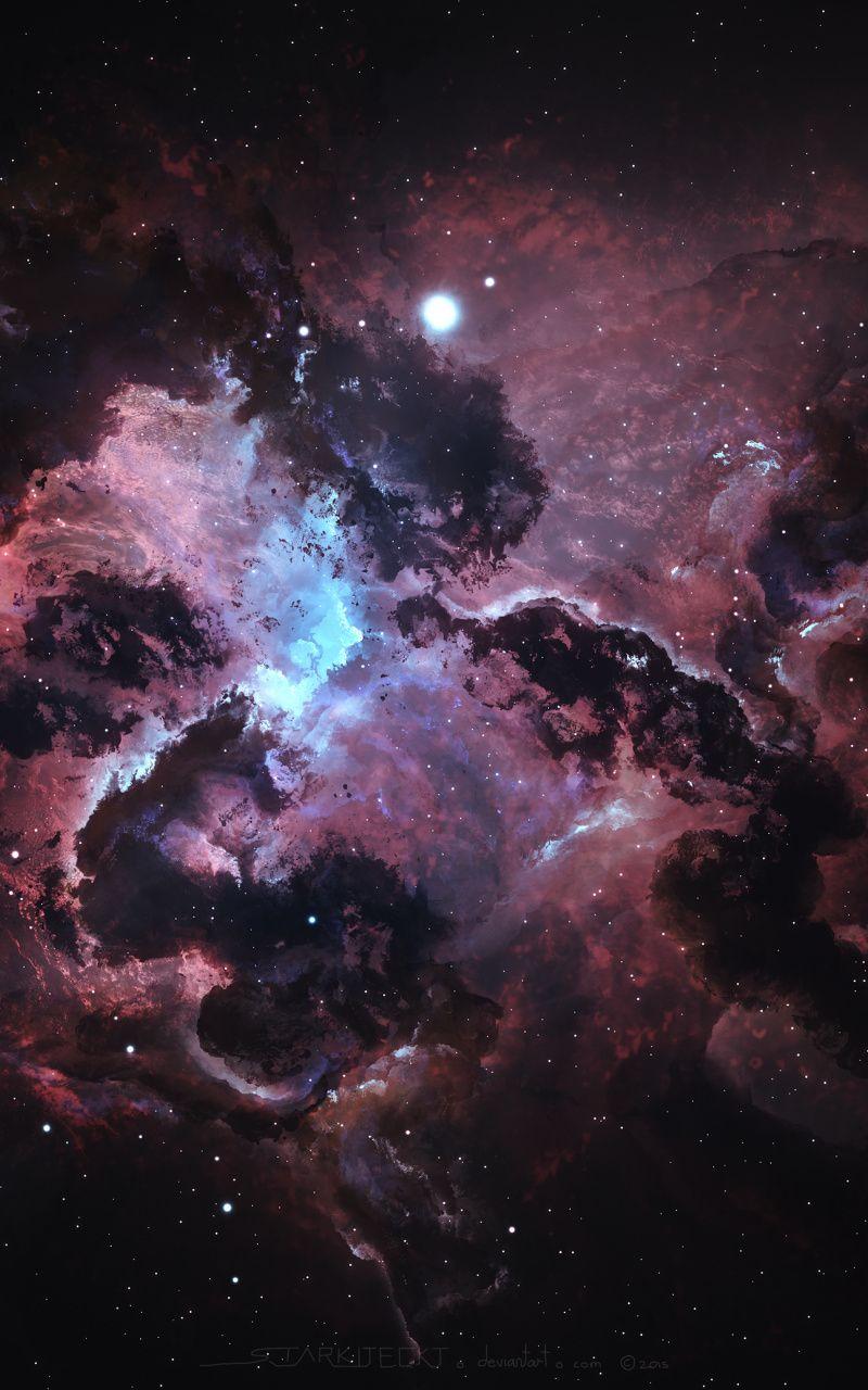 800x1280 Nebula, dark clouds, space, stars, clouds, art wallpaper. Galaxy wallpaper iphone, iPhone wallpaper image, iPhone wallpaper nebula