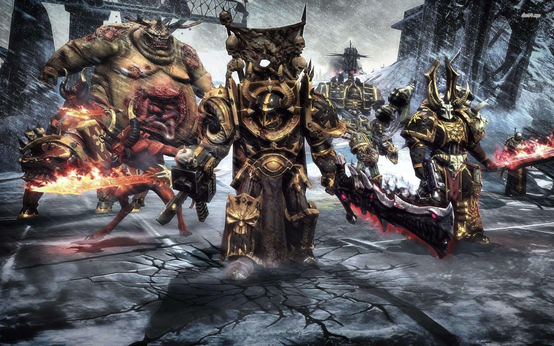 1920x1200 Chaos Space Marines 000 wallpaper. Warhammer, Warhammer 40k, Space marine