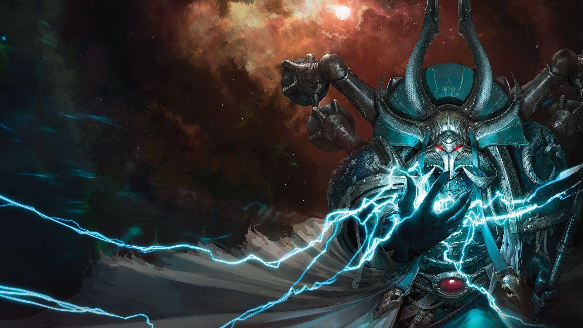 1920x1080 Ahzek Ahriman, Warhammer Space marines, Chaos Space Marines HD Wallpaper / Desktop and Mobile Image & Photo