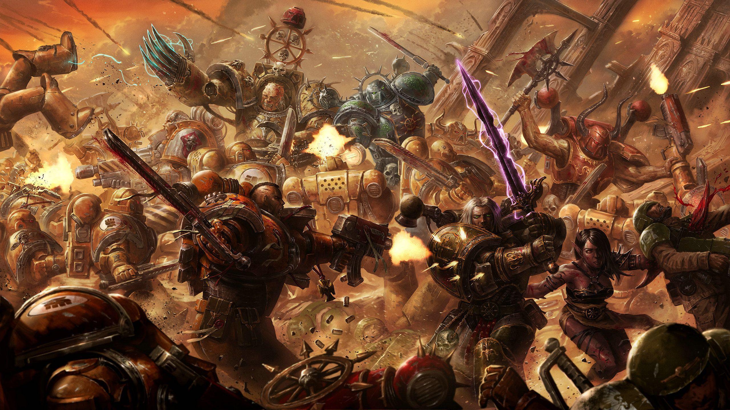 2560x1440 Warhammer 40k Wallpaper •