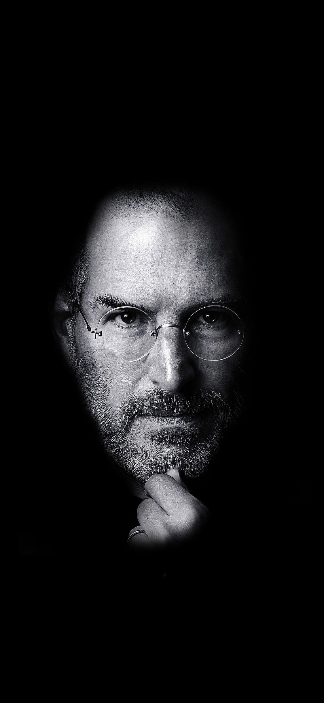 1125x2436 iPhoneXpapers steve jobs face apple