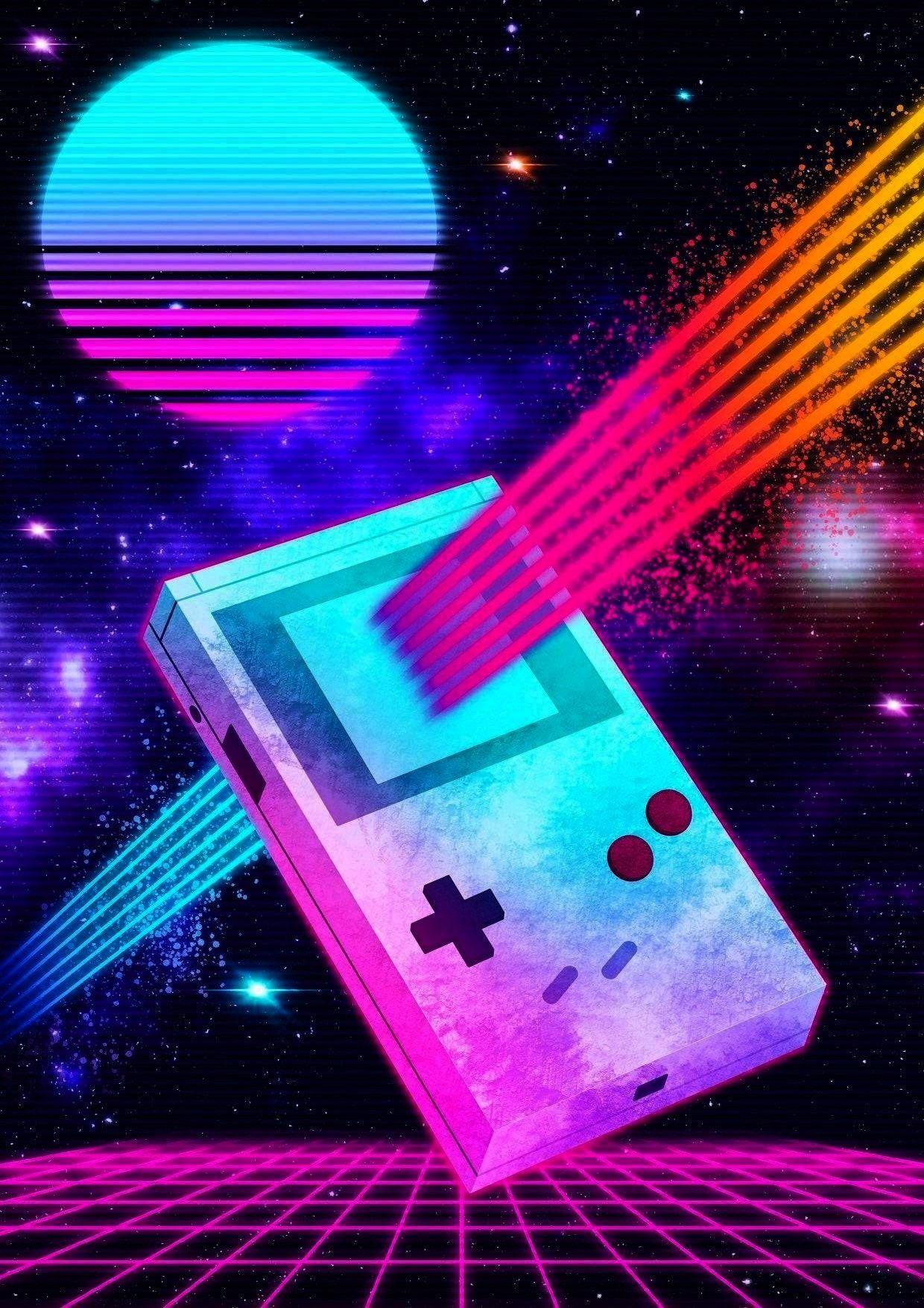 1240x1756 devilmaycreate #illustration #retrogaming #millennium #lsleofskye # wallpaper #synthwave #nostalgia #retro. Retro, Fondos de pantalla iphone tumblr, Illustration