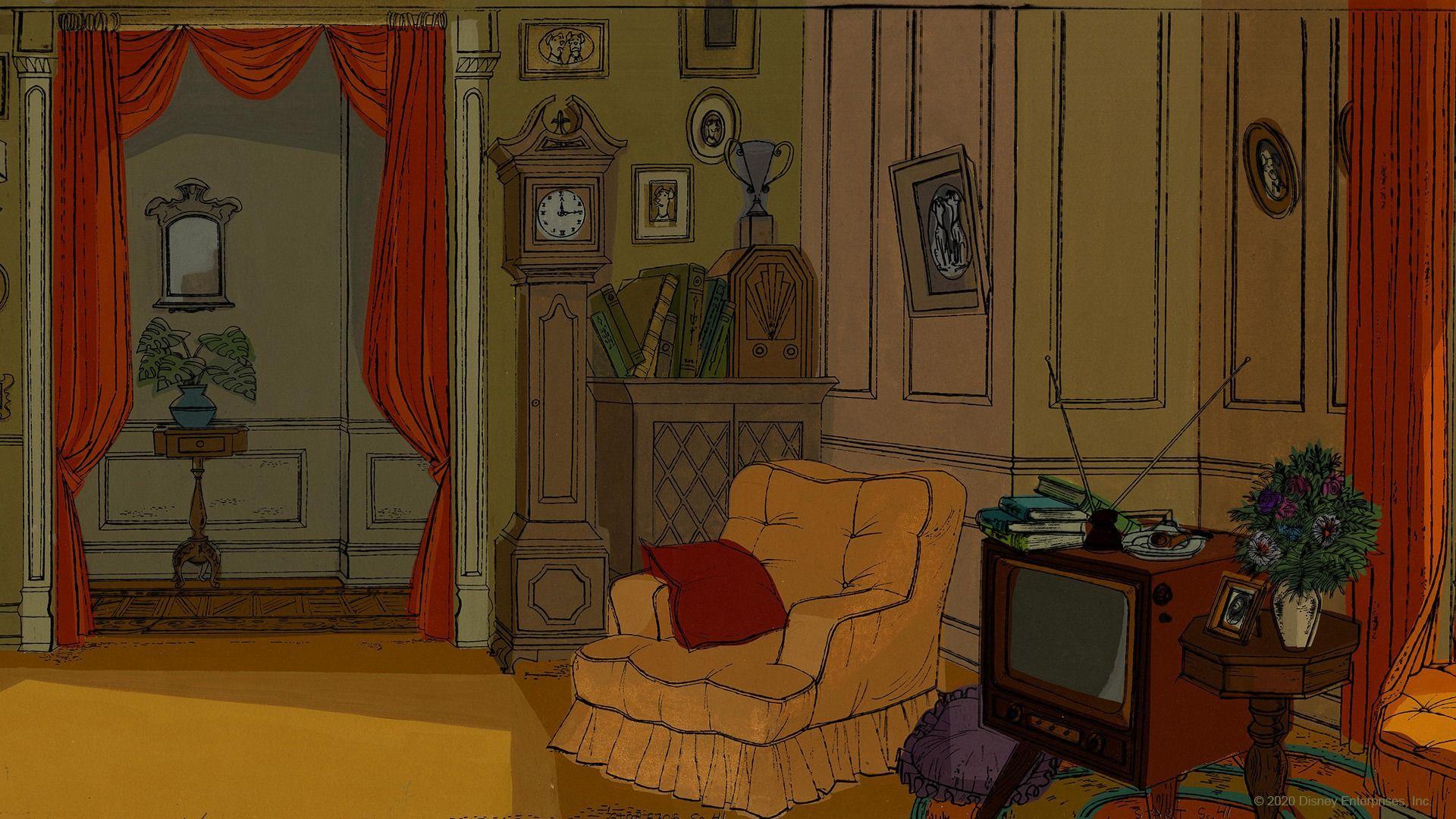 1920x1080 Add a Little Magic to Your WFH Zoom Meeting With These New Disney Background!