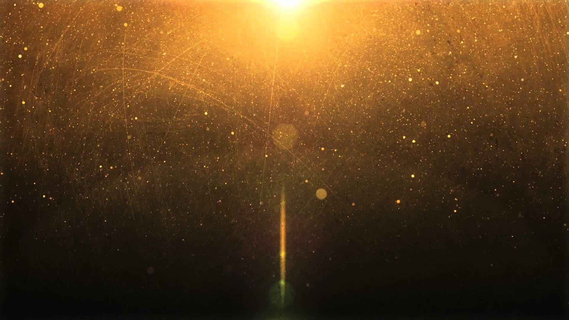 1920x1080 Free Motion Background Light. Motion background, Golden lights, Worship background