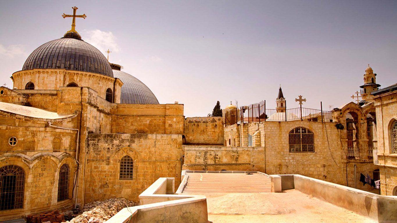 1366x768 Jesus Christ's Tomb at the Church of the Holy Sepulchre Older Than 4th C