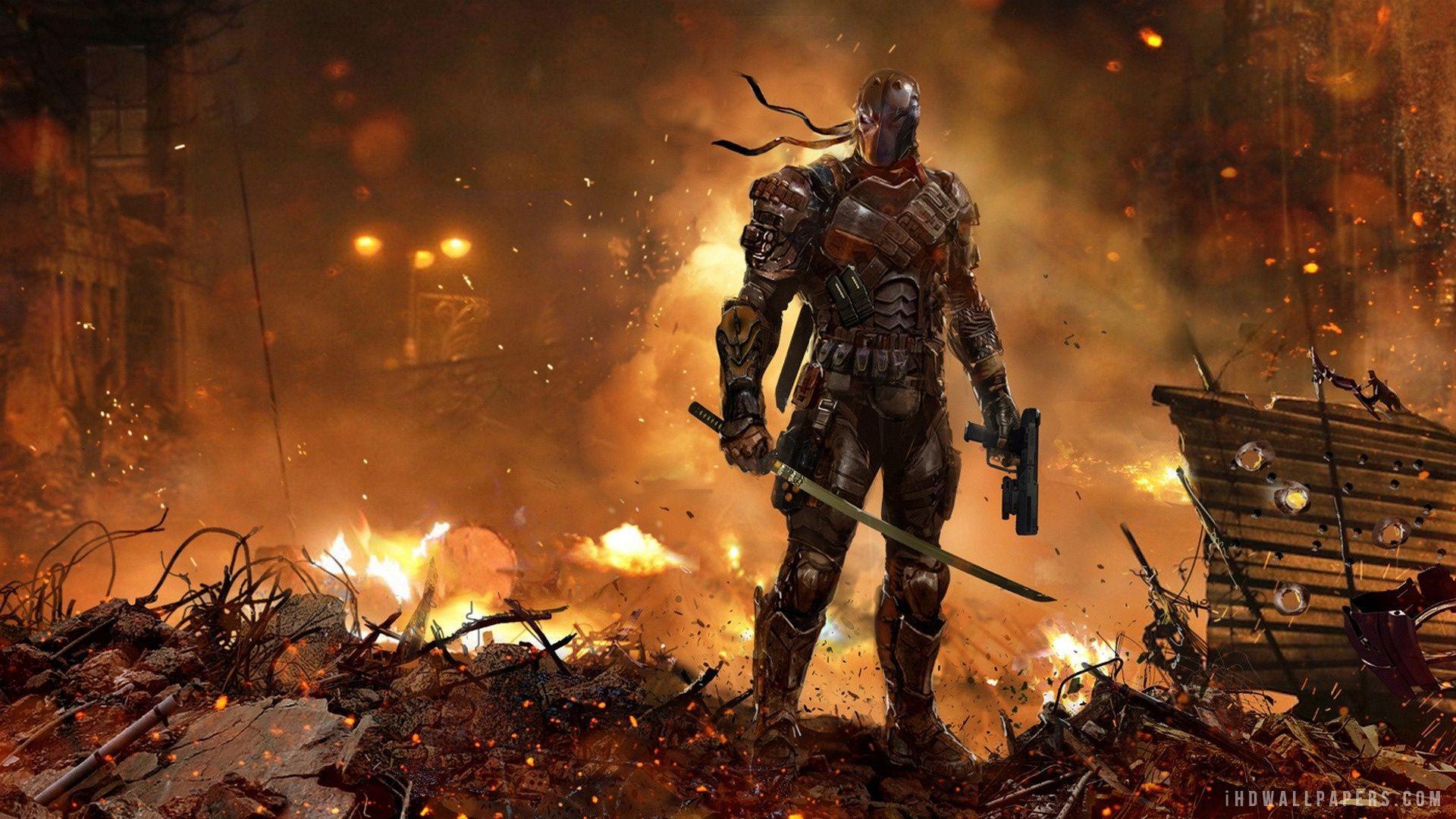 1920x1080 Batman Arkham Origins DeathStroke Wallpaper By At Deathstroke