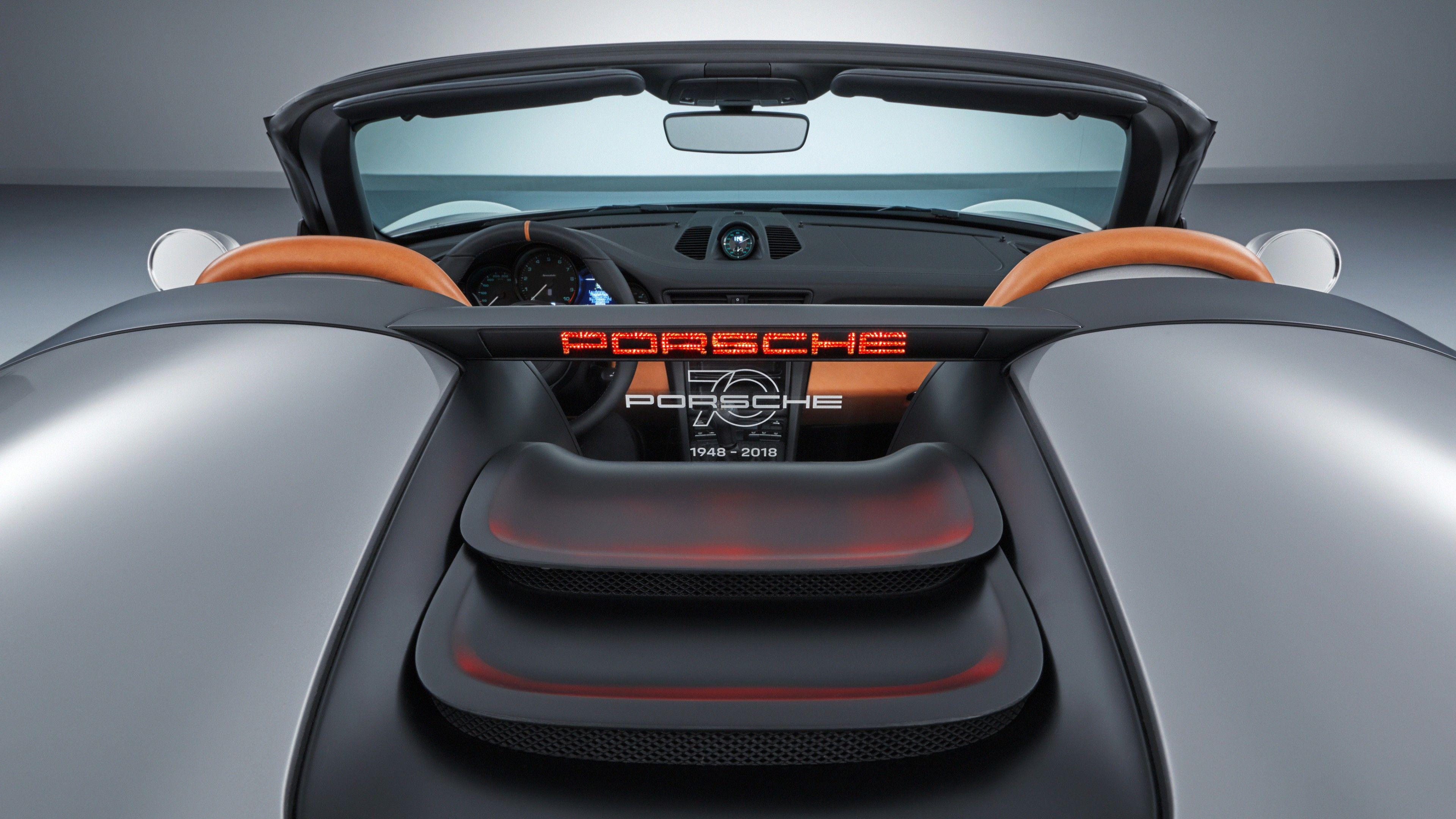 3840x2160 Porsche 911 Speedster Concept 2018 4K 2 Wallpaper. HD Car Wallpaper