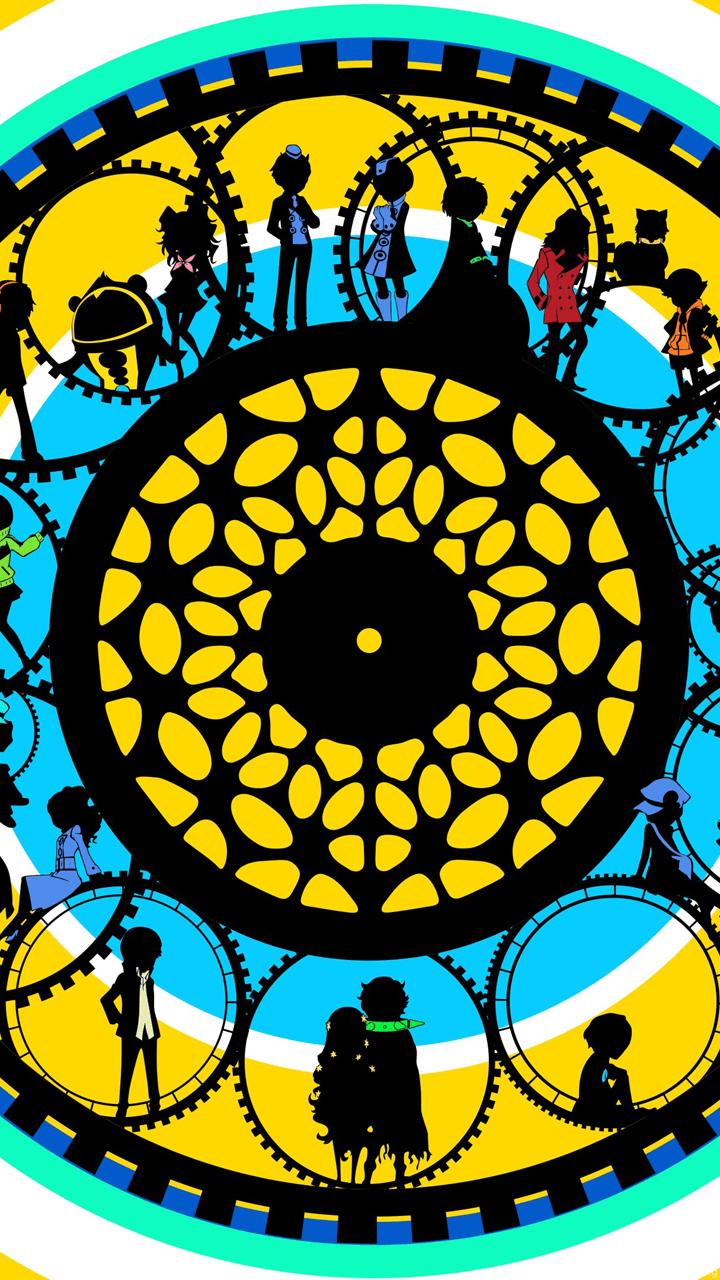 720x1280 Persona Q Wallpaper: Purple Gear By Alexisrose1454