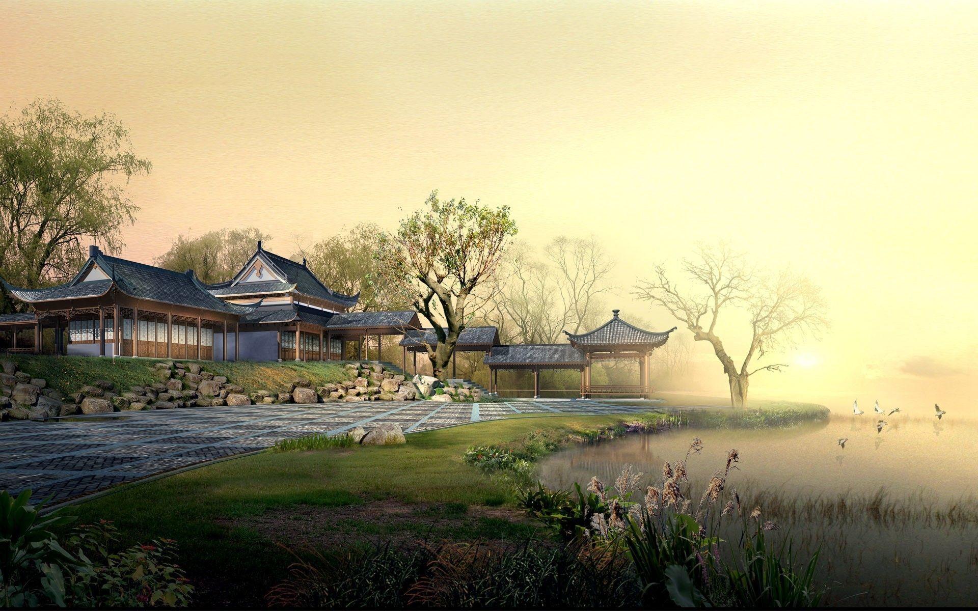 1920x1200 Japanese Scenery Wallpaper background picture