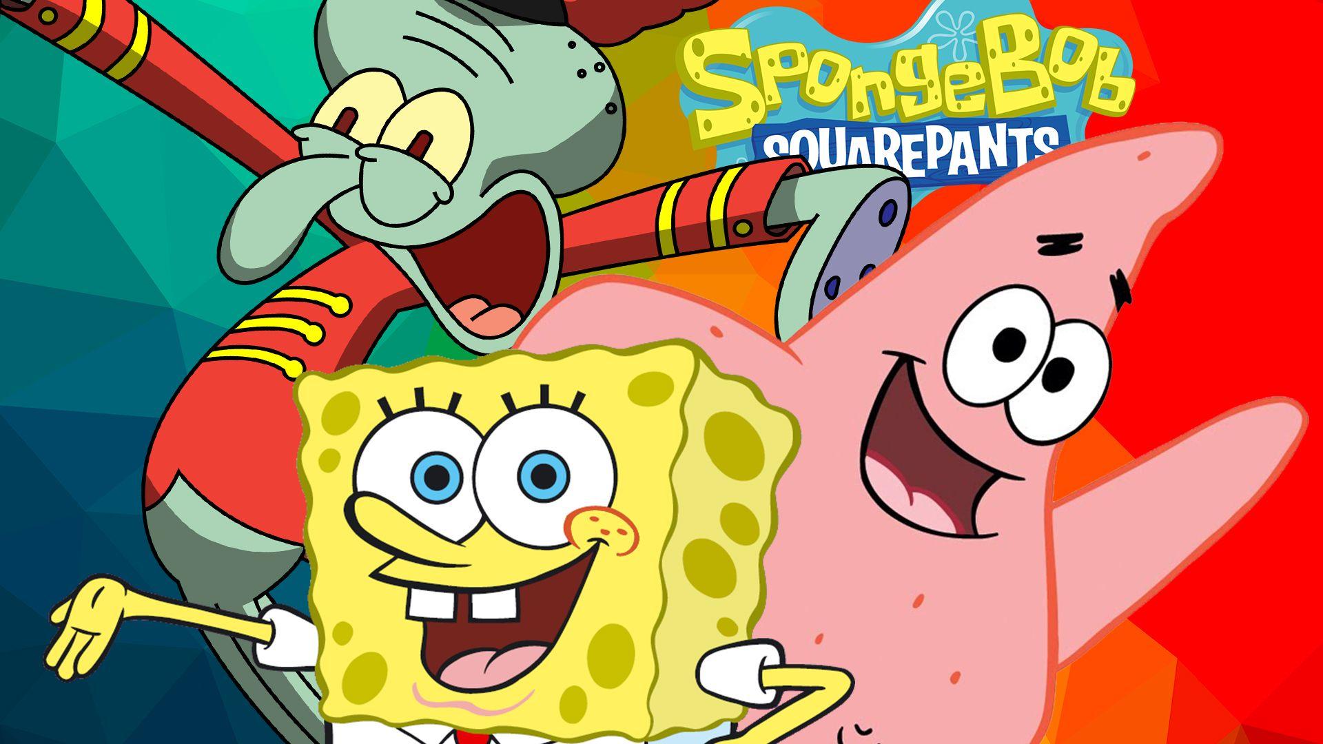 1920x1080 Spongebob, Patrick And Squidward Wallpaper Squidward And Patrick Background