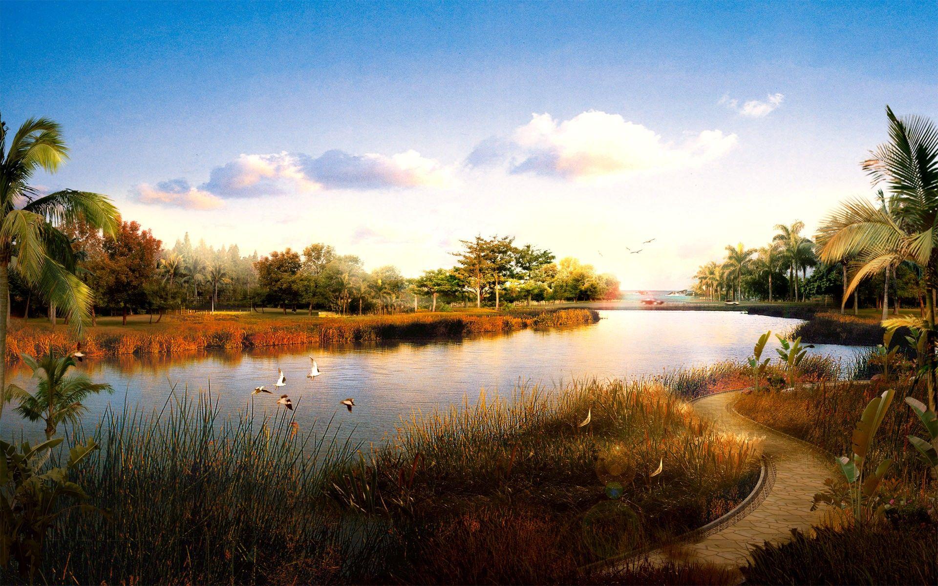 1920x1200 Japan Scenery Wallpaper