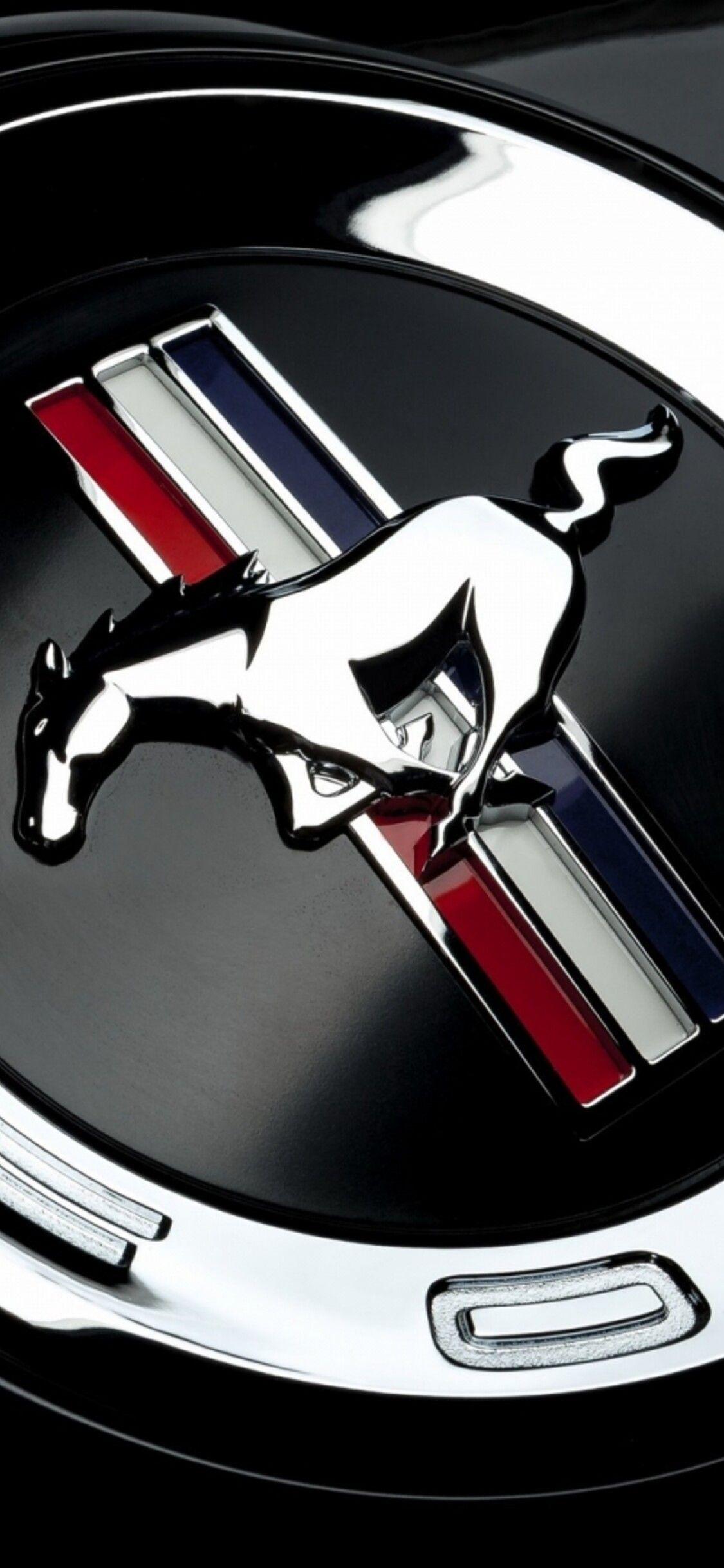 1125x2436 Ford Mustang Logo Brand wallpaper